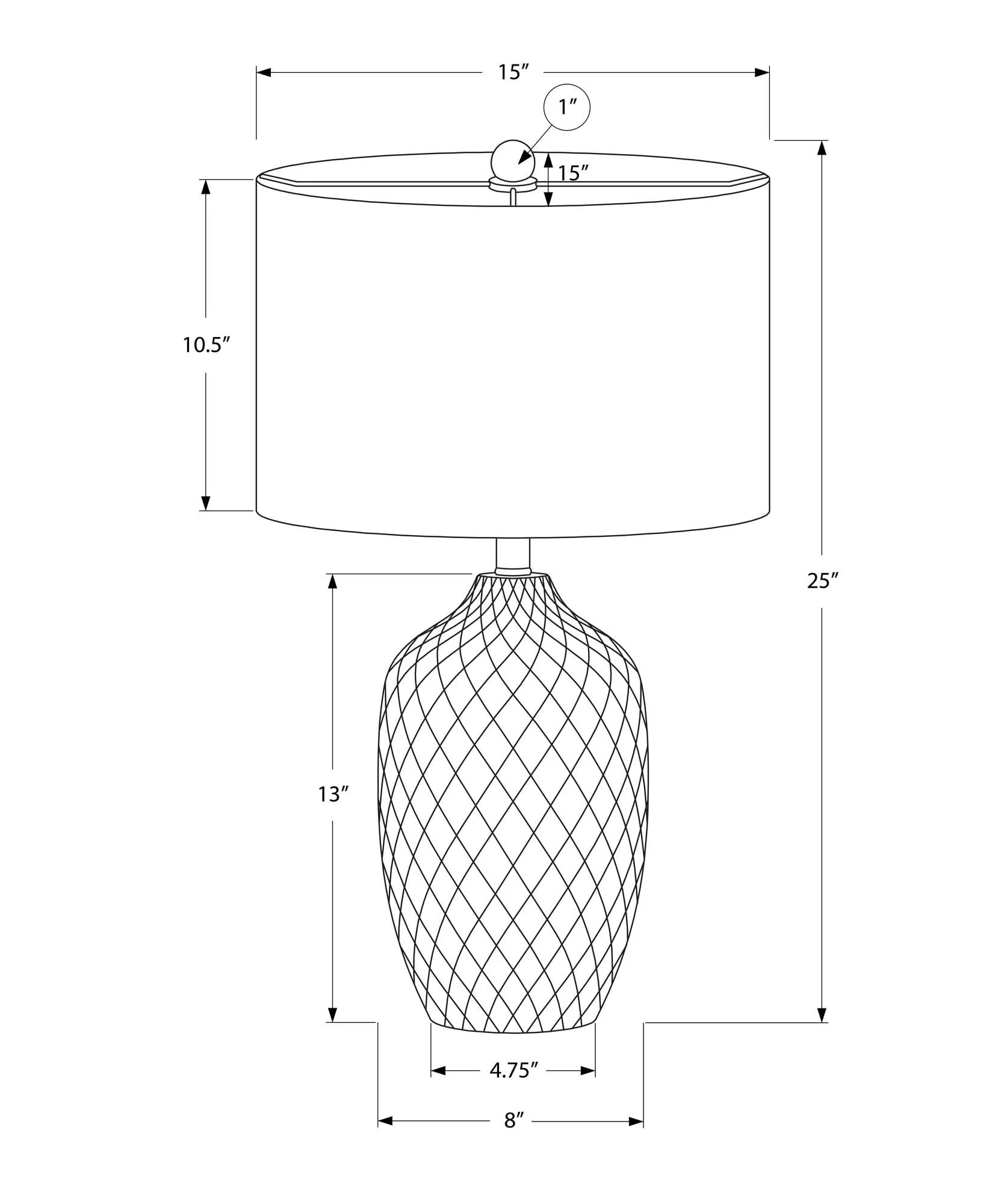 Lighting, Table Lamp, Transitional - Cream - Image 2