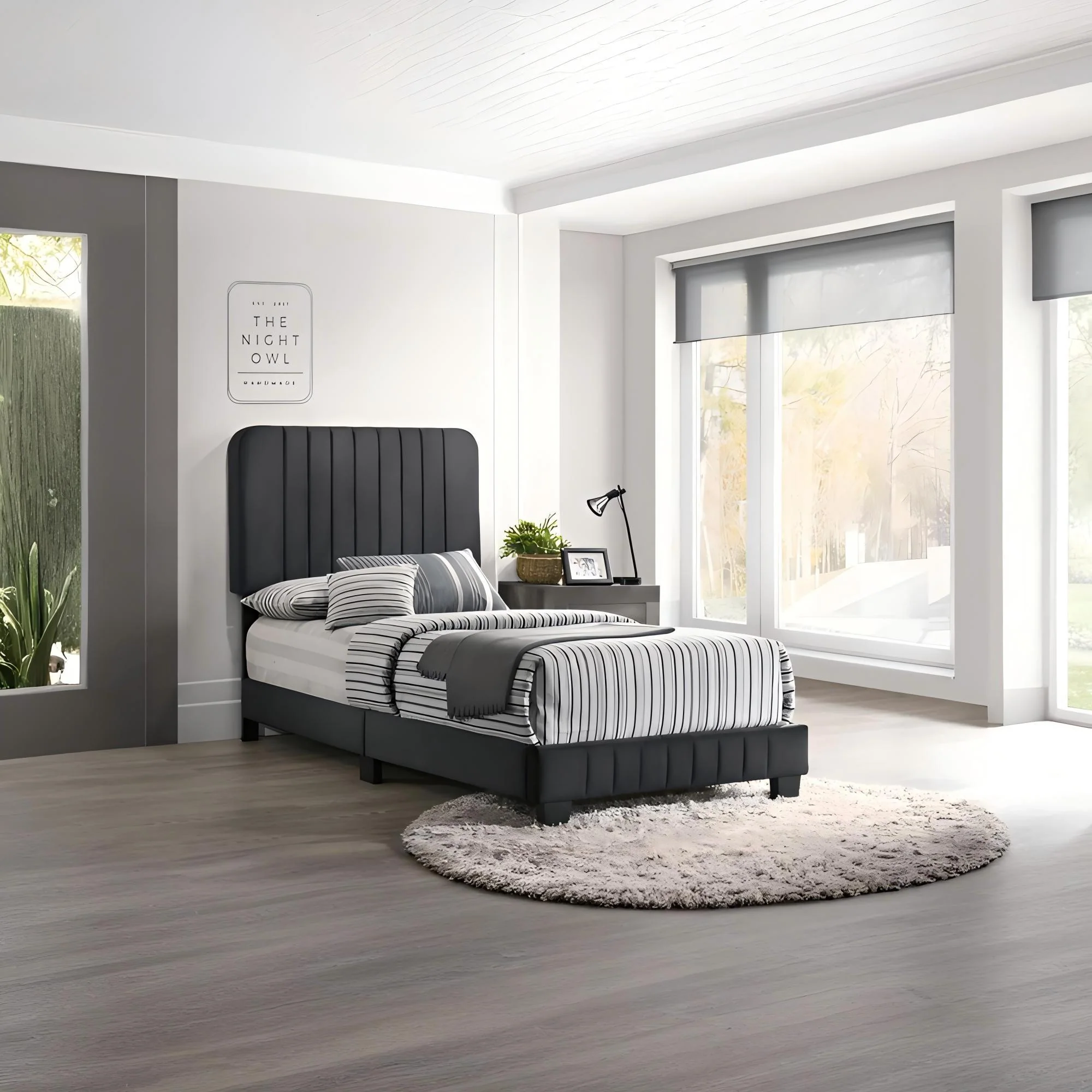 Channel Tufted Bed - Image 25