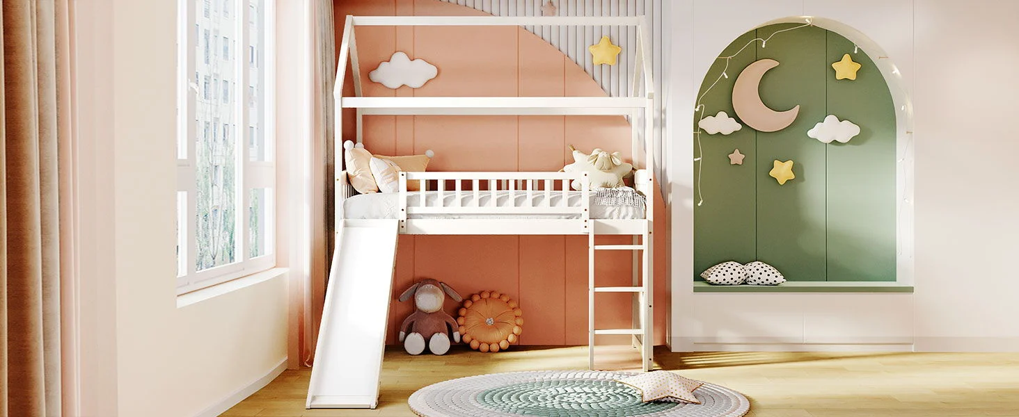 Loft Bed With Slide - Image 4