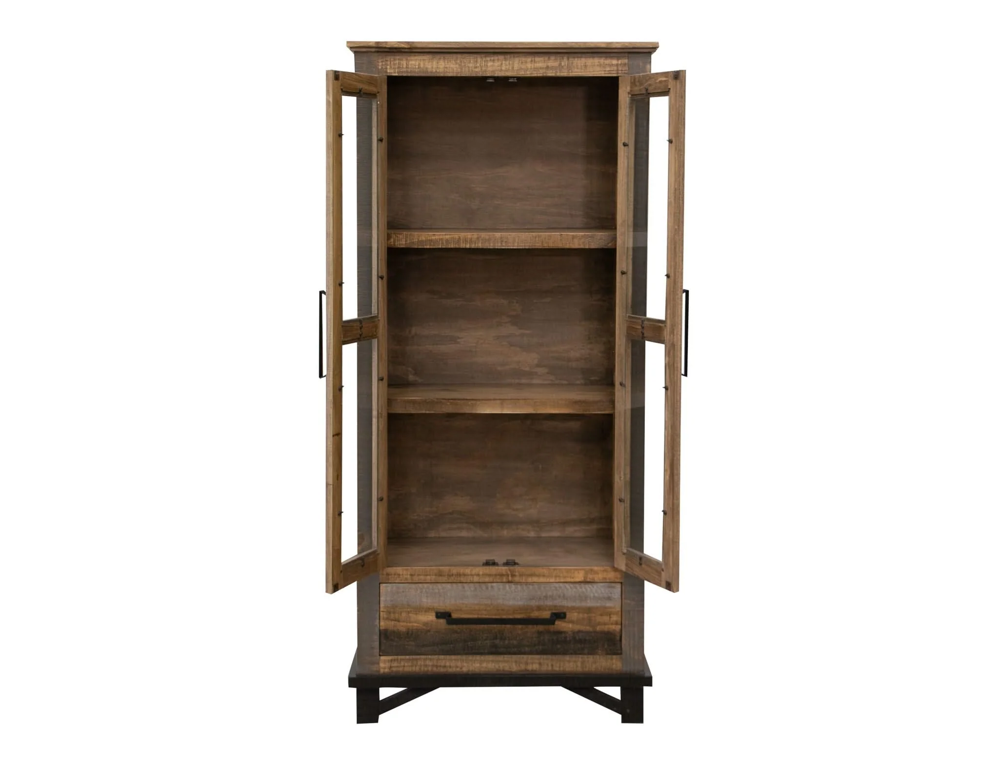 Loft - Cabinet - Two Tone Gray / Brown - Image 4