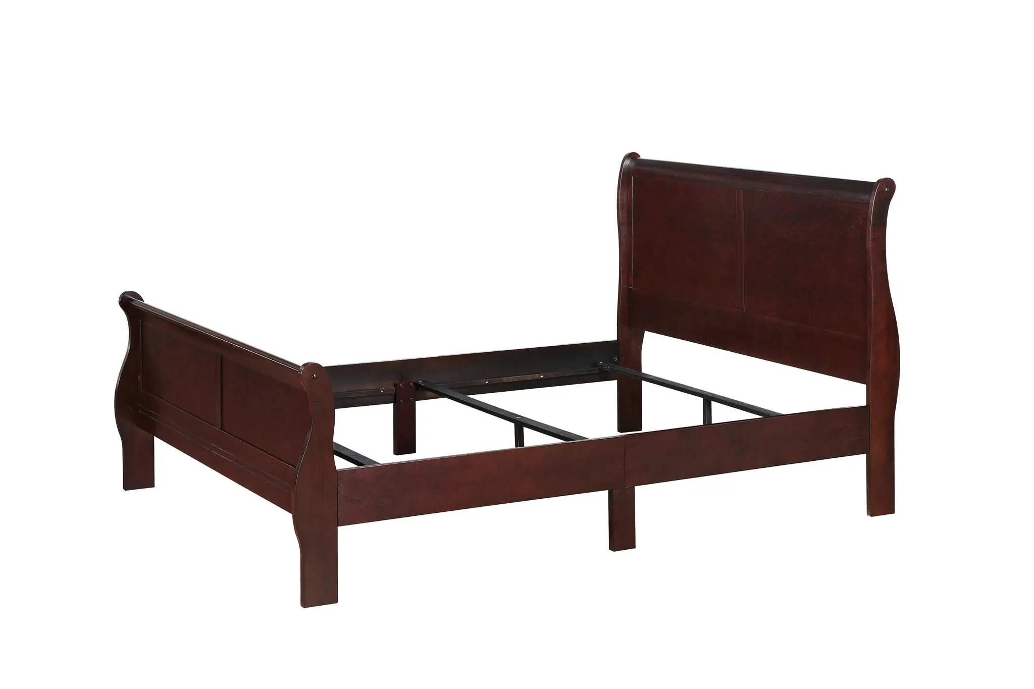 Louis Philip - Full Bed - Cherry - Image 2