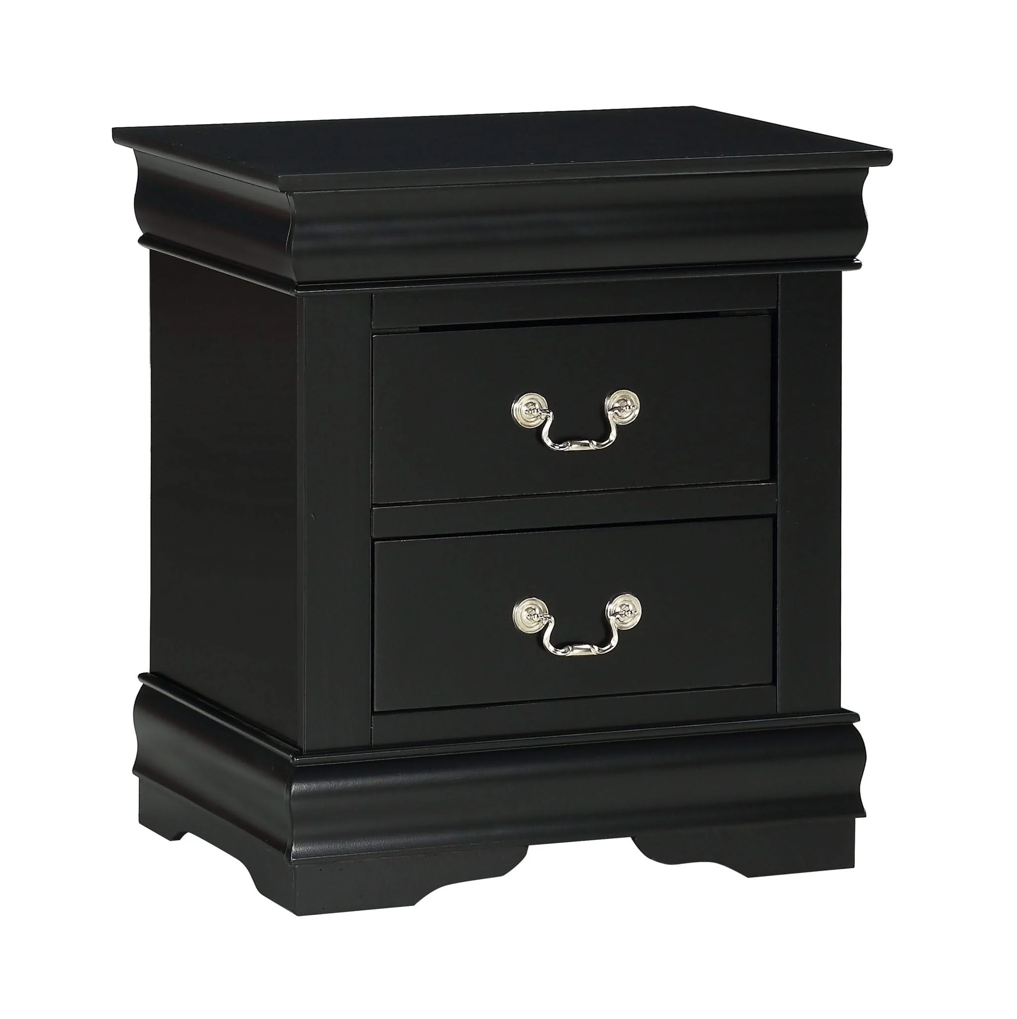 Louis Philip - Twin 5 Piece Bedroom Set - Black - Image 2