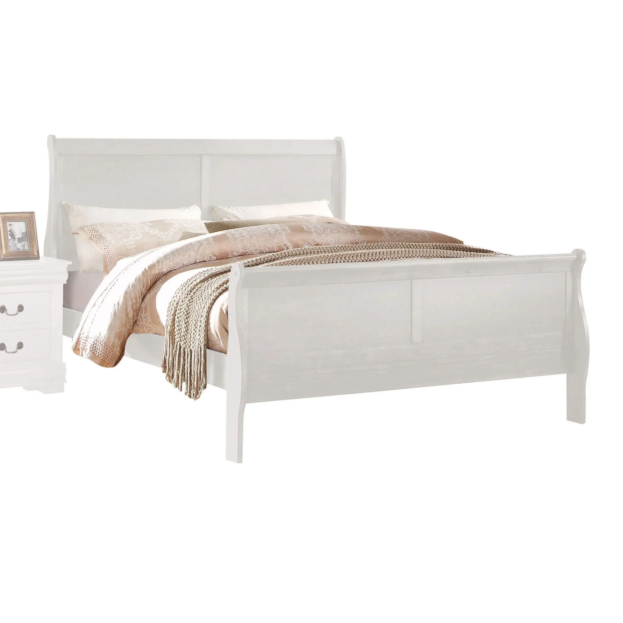 Louis Philippe - Sleigh Style Bed - Image 8