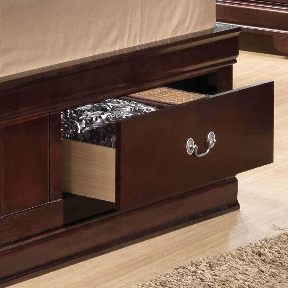 Louis Phillipe - Bookcase Storage Bed - Image 2