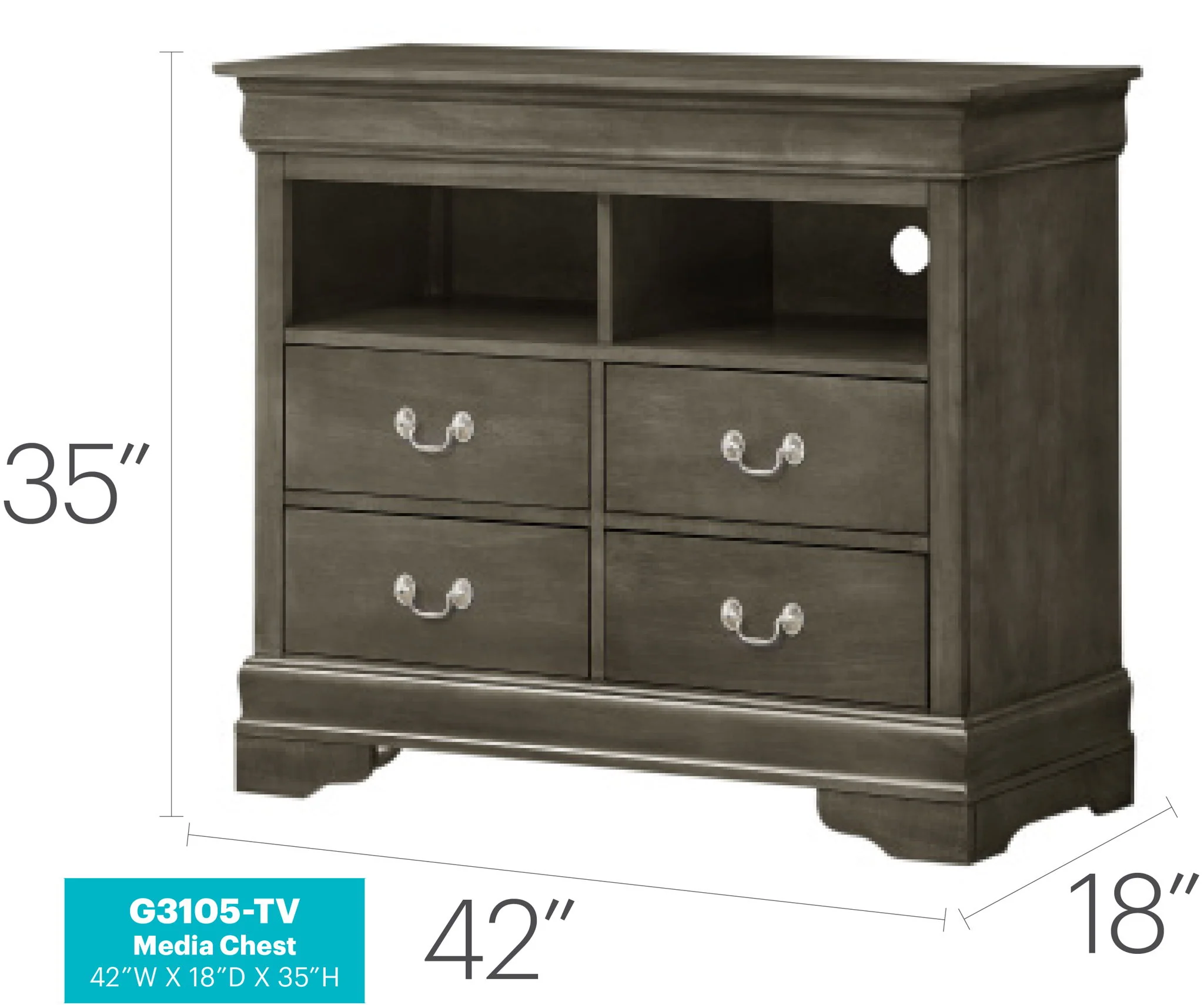Louis Phillipe - Media Storage Unit Timeless - Image 8
