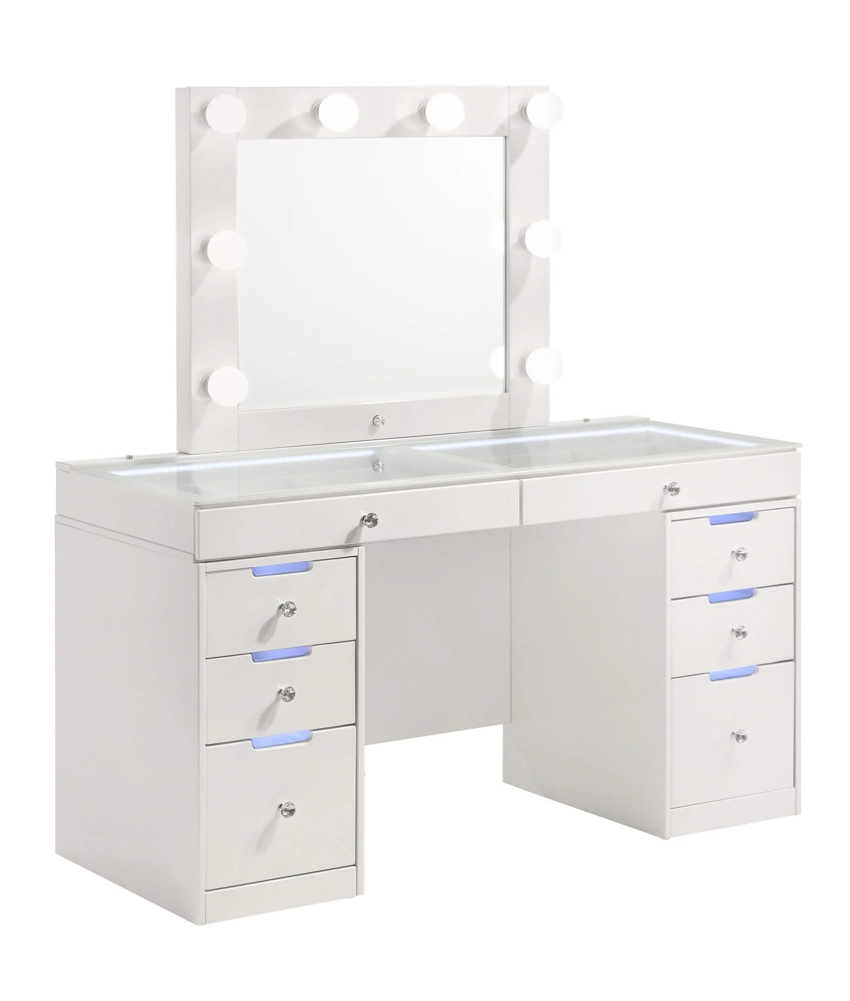 Luxo - Vanity Set - White - Image 3