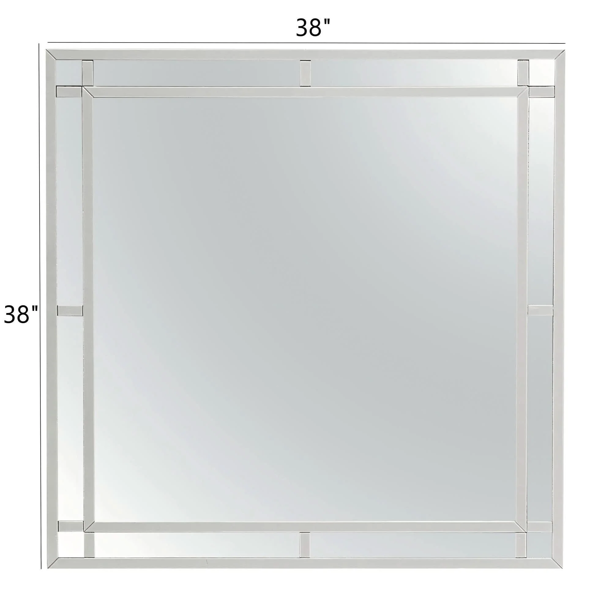 Madison - Mirror - Silver Champagne - Image 2
