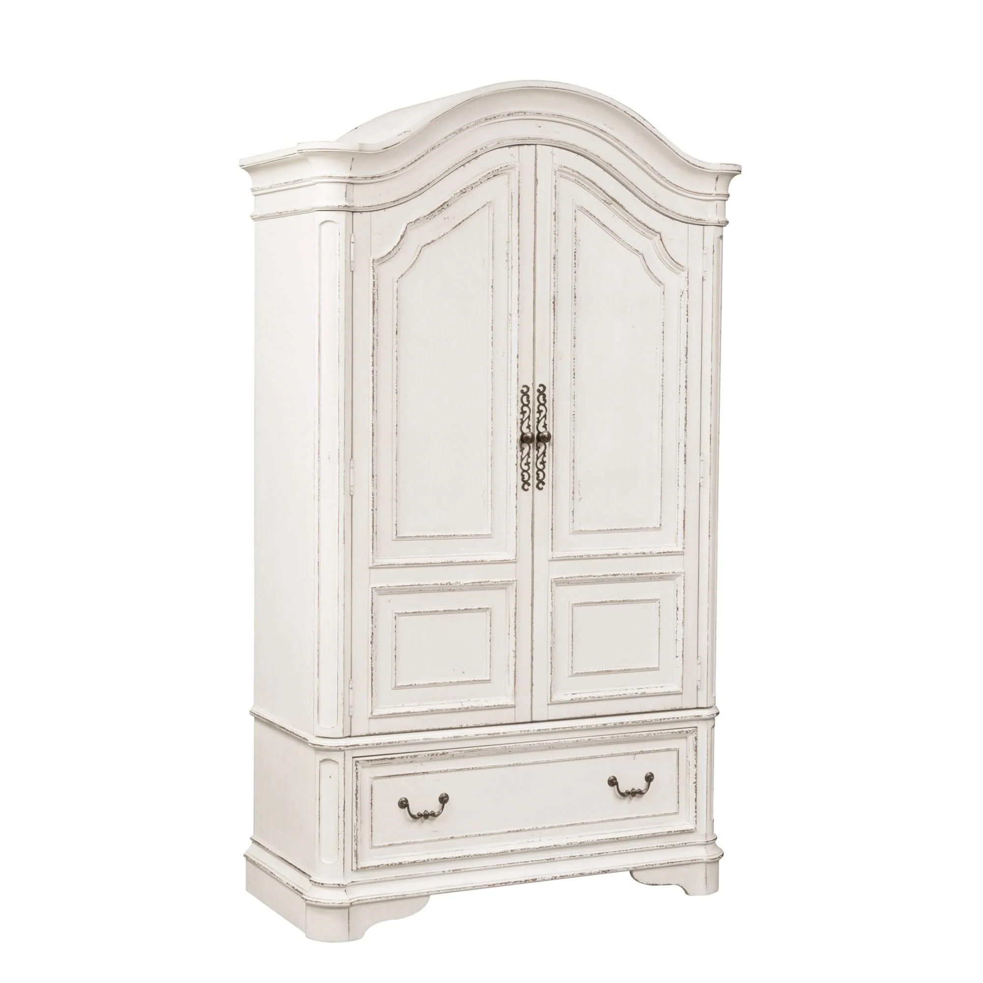 Magnolia Manor - Armoire - Antique White - Image 4