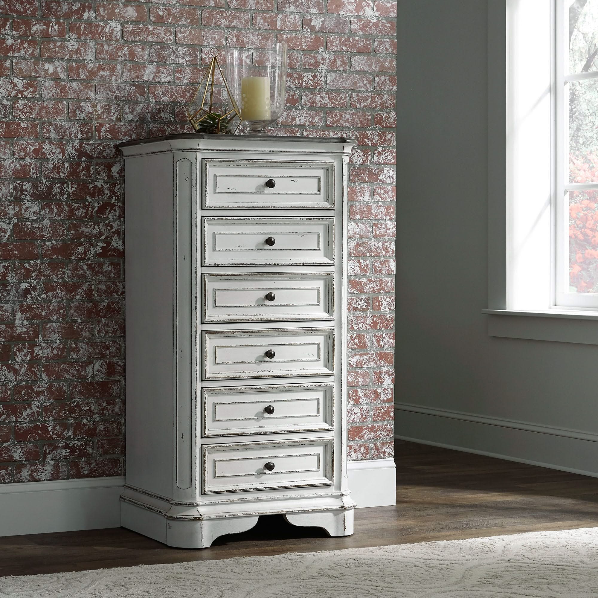 Magnolia Manor - Lingerie Chest - Antique White
