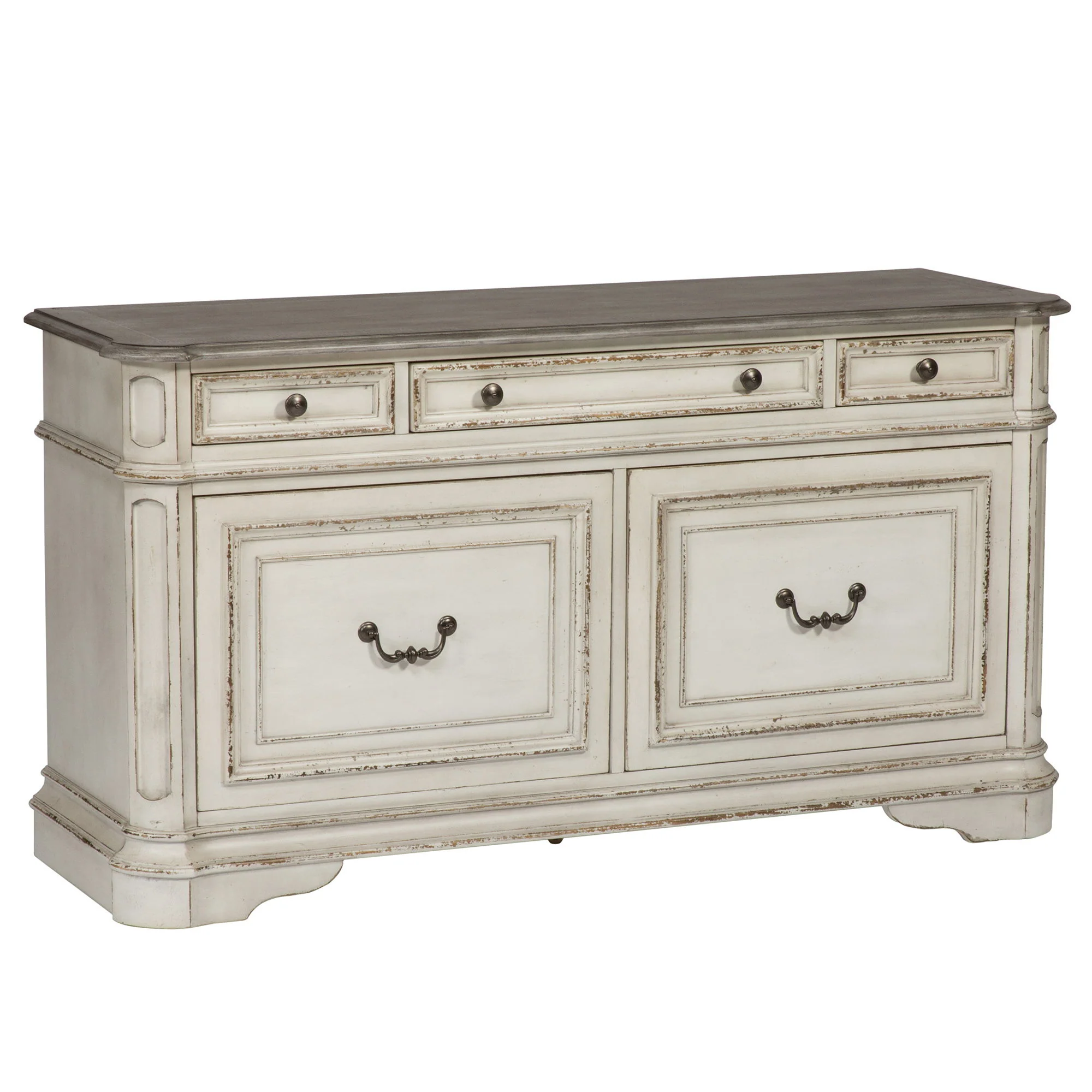 Magnolia Manor - Wood Credenza - Image 6