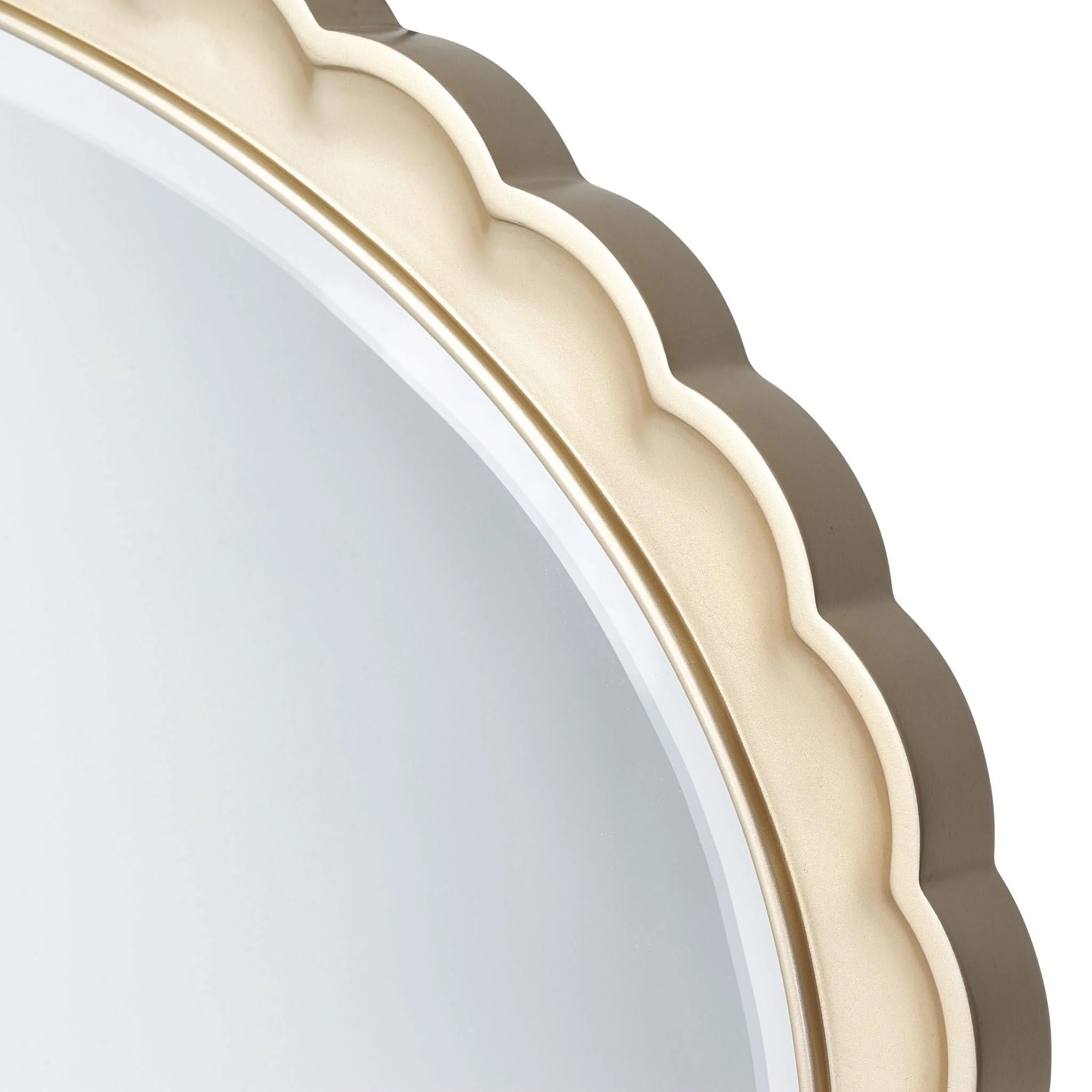 Malibu Crest - Oval Wall Mirror - Chardonnay - Image 2