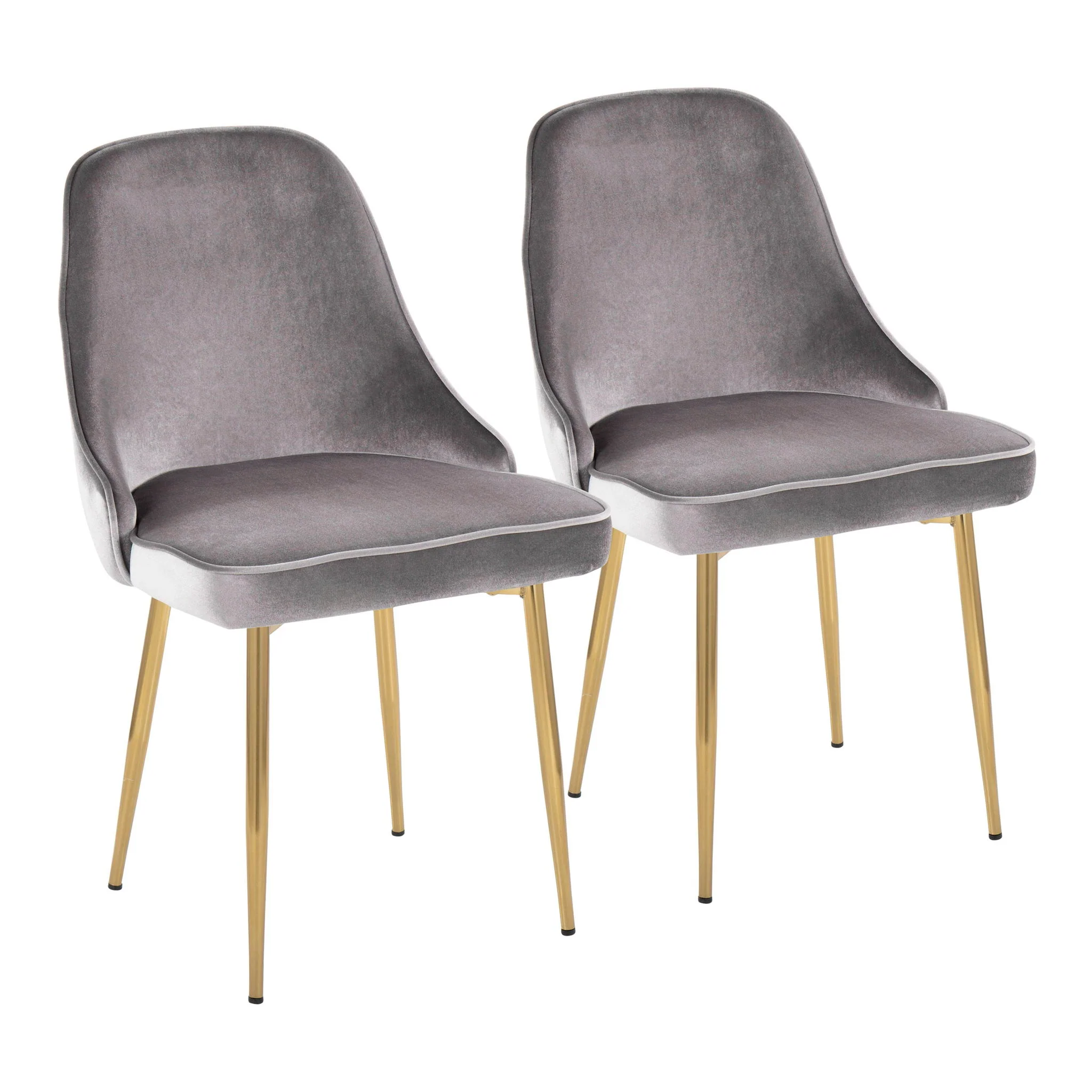Marcel - Contemporary / Glam Dining Chair (Set of 2) - Image 3