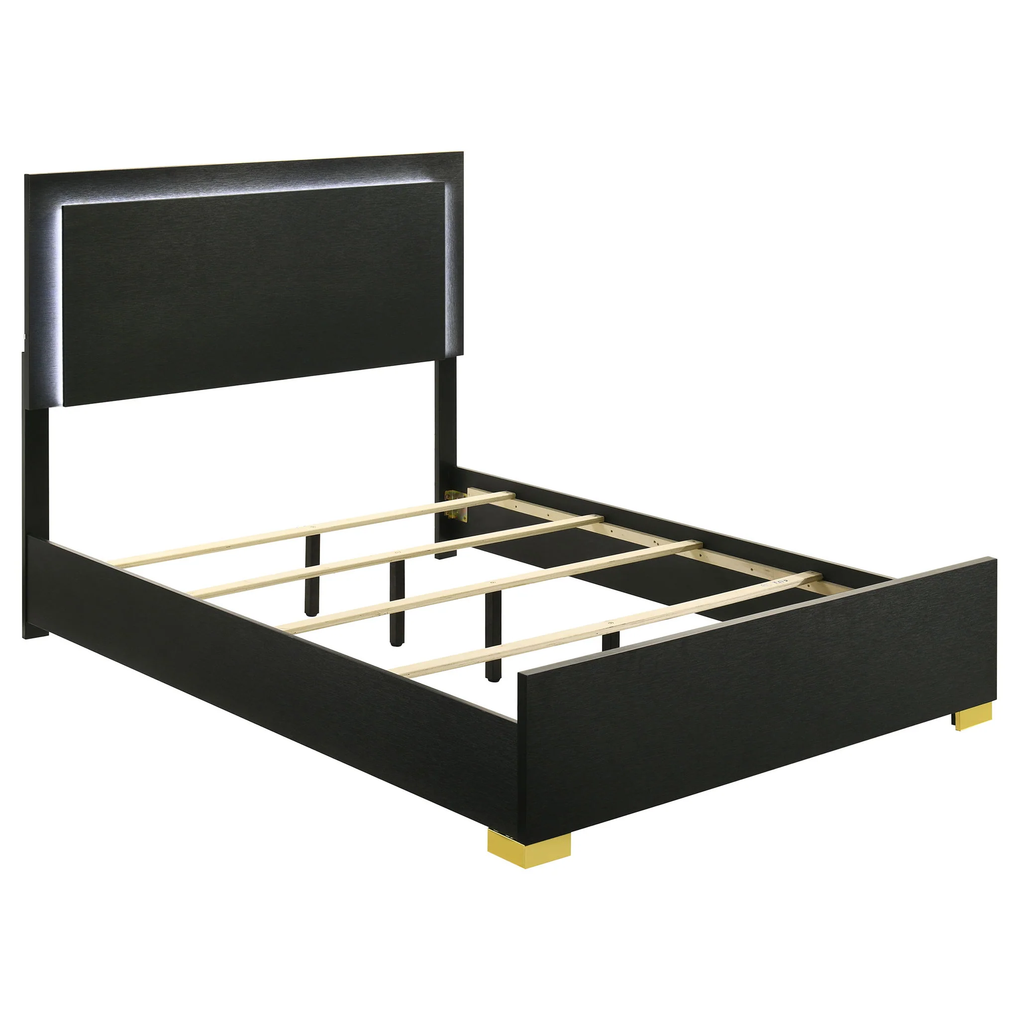 Marceline 4-piece Full Bedroom Set Black - Image 3