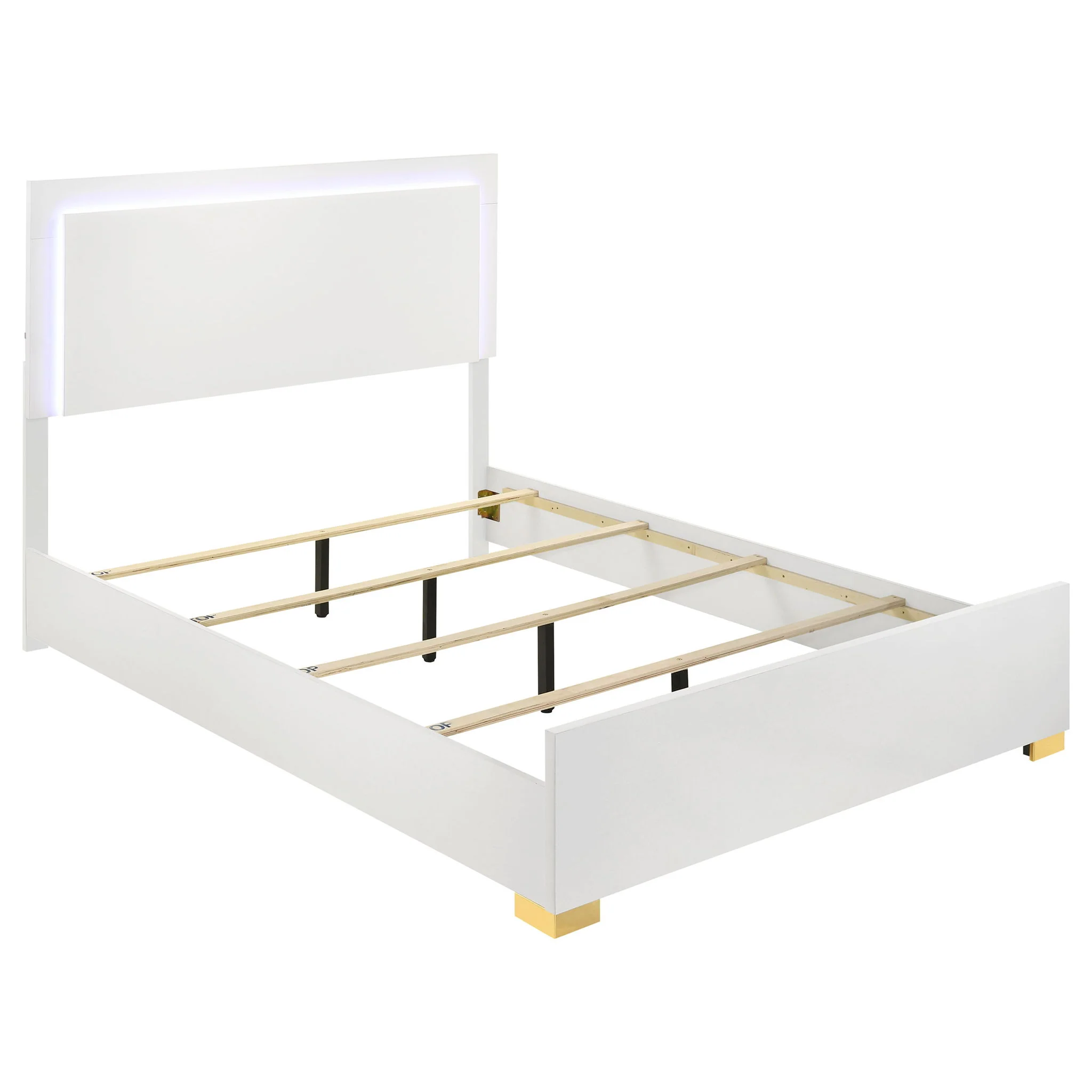 Marceline 5-piece Eastern King Bedroom Set White - Image 3