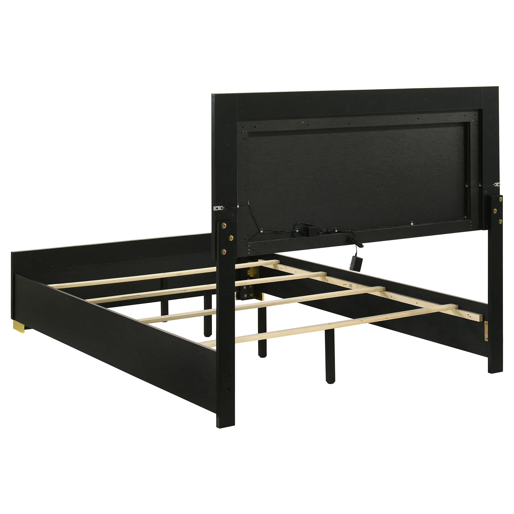 Marceline 5-piece Full Bedroom Set Black - Image 2