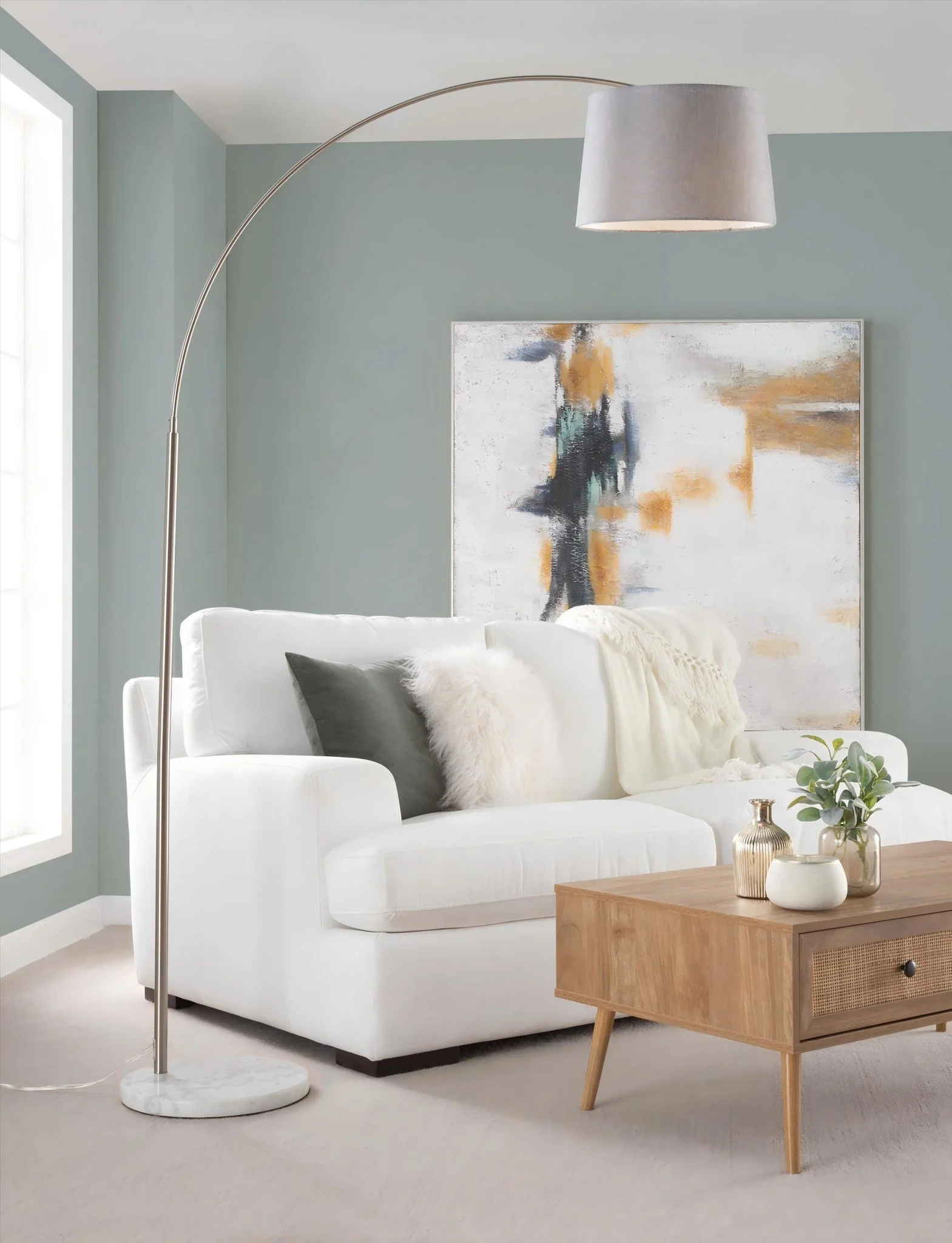 March - Contemporary Design Floor Lamp - Image 2