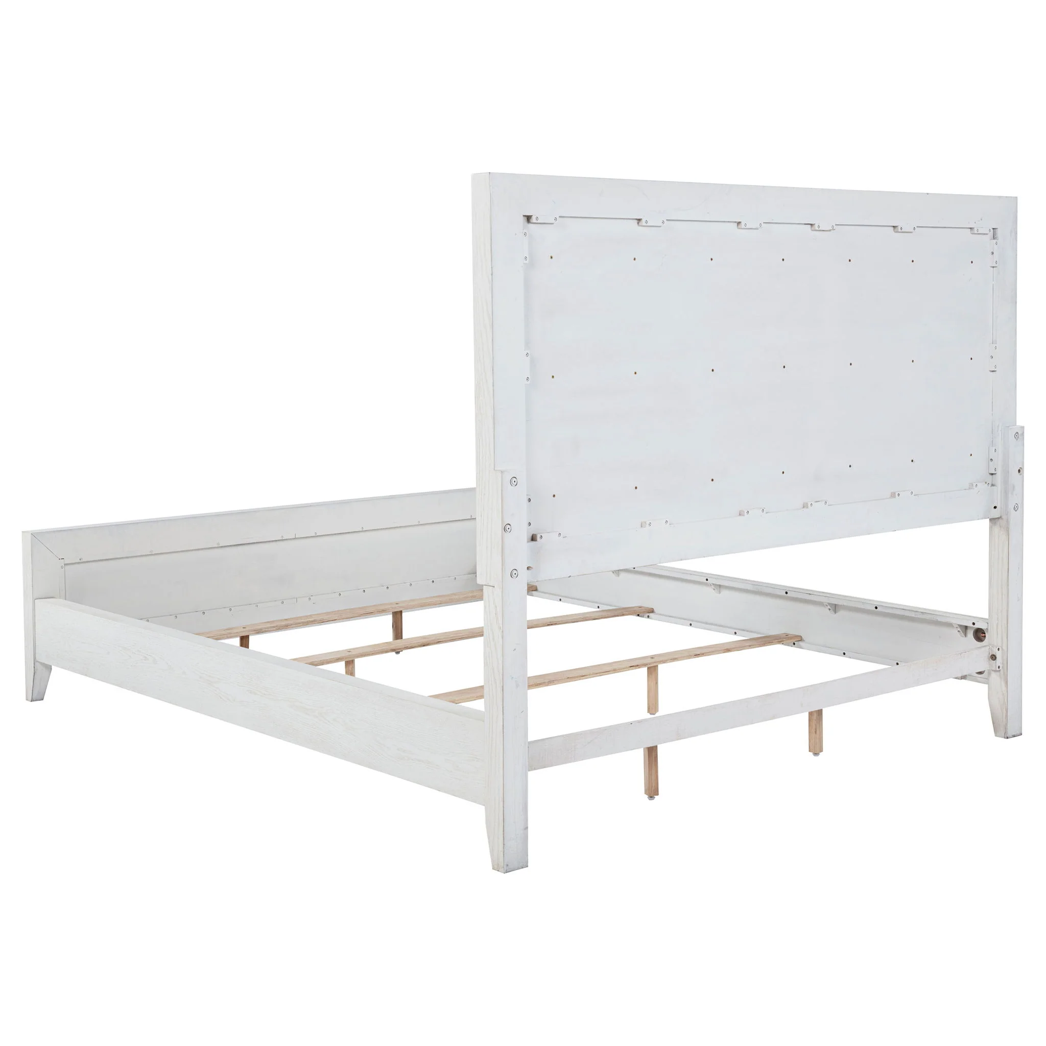 Marielle 4-piece Cal King Bedroom Set Distressed White - Image 3