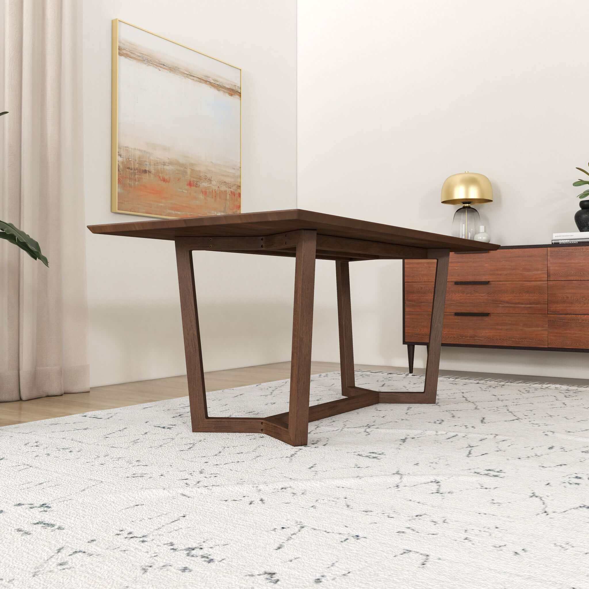 Marina - Dining Table And 4 Side Chairs - Oak - Image 4