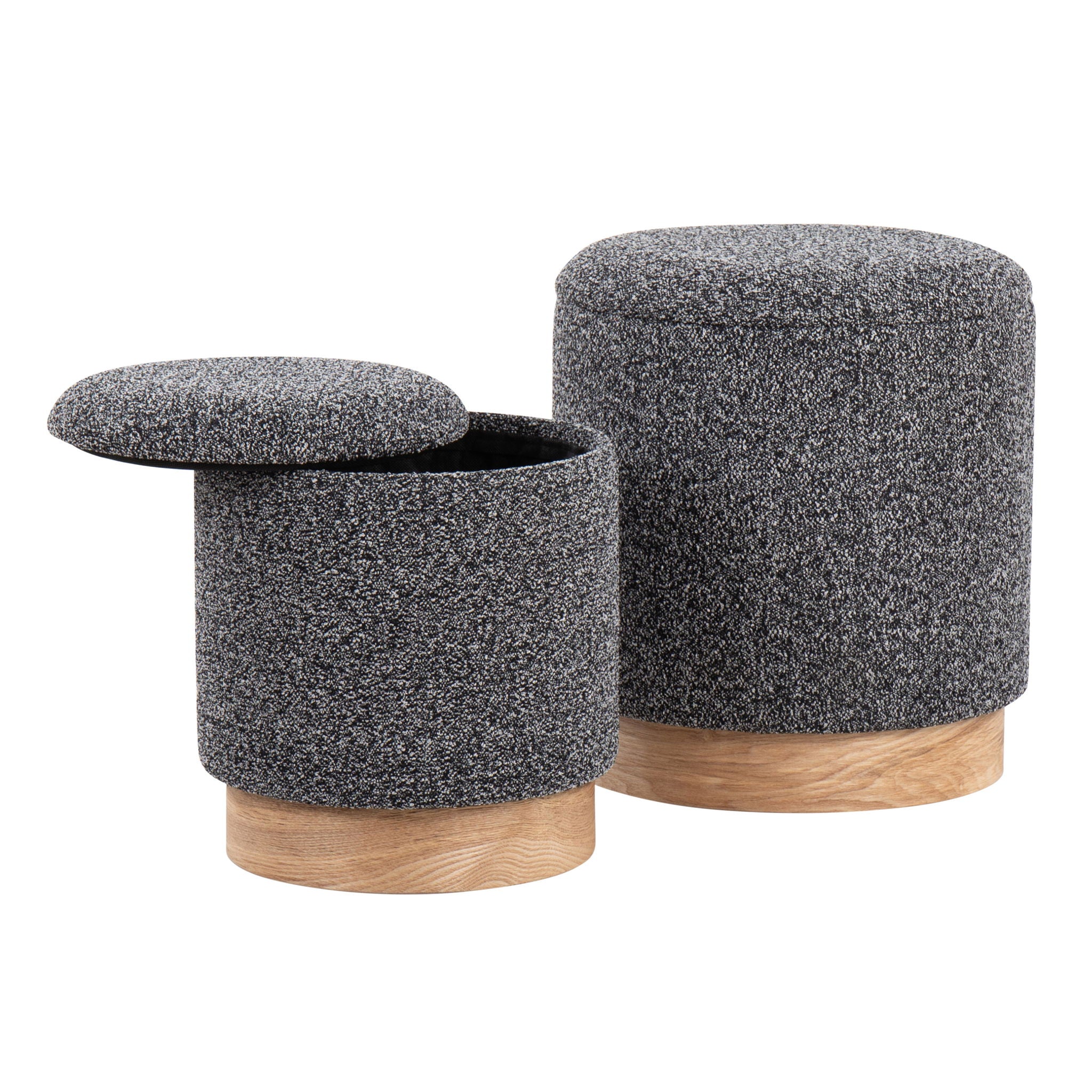 Marla - Contemporary, Nesting Ottoman Set - Image 6