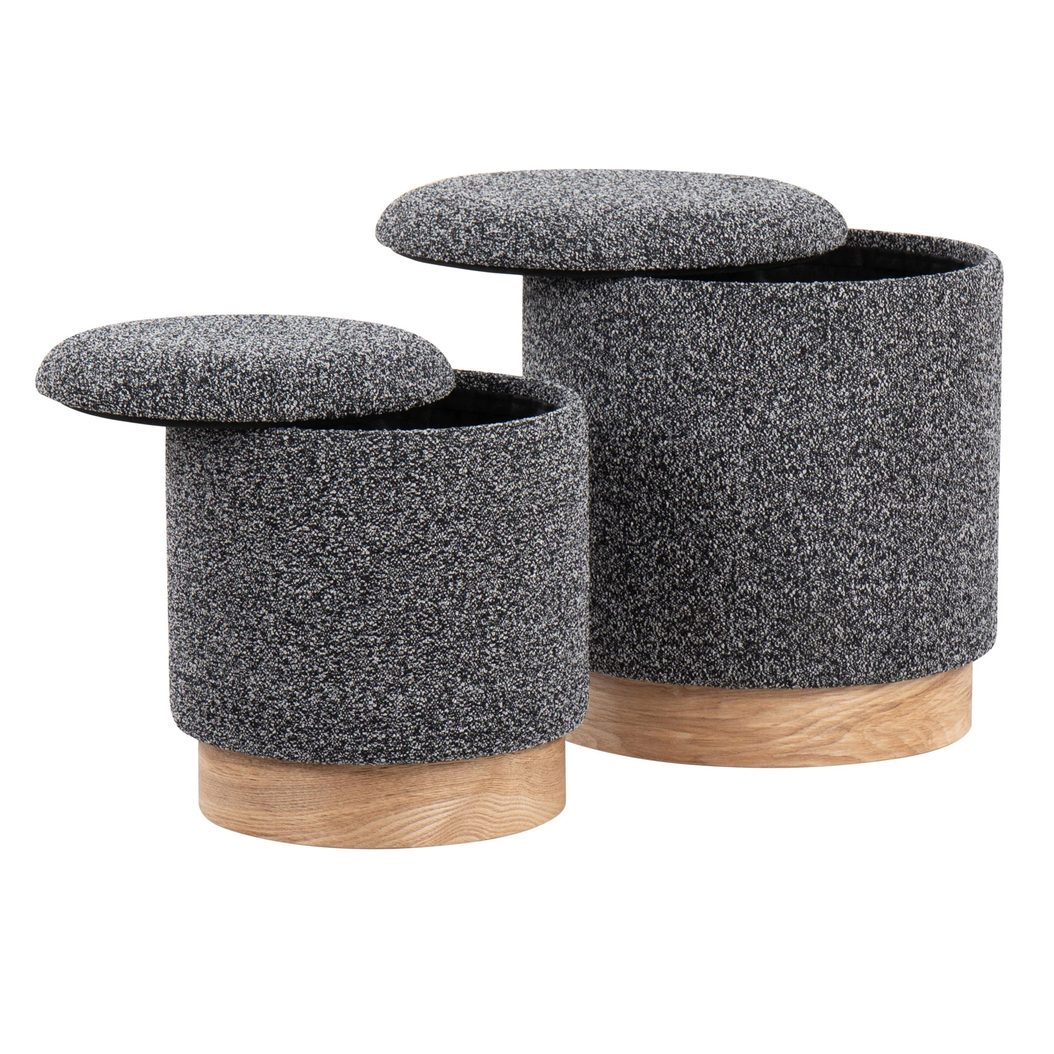 Marla - Contemporary, Nesting Ottoman Set - Image 8