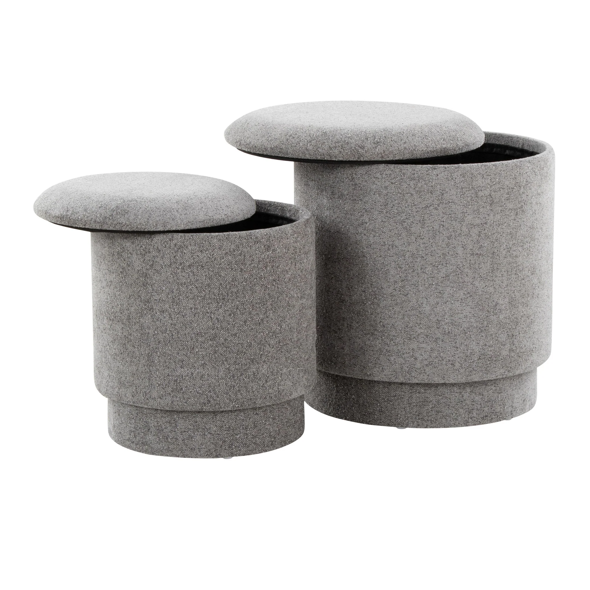 Marla - Upholste Contemporary Ottoman Set - Image 6