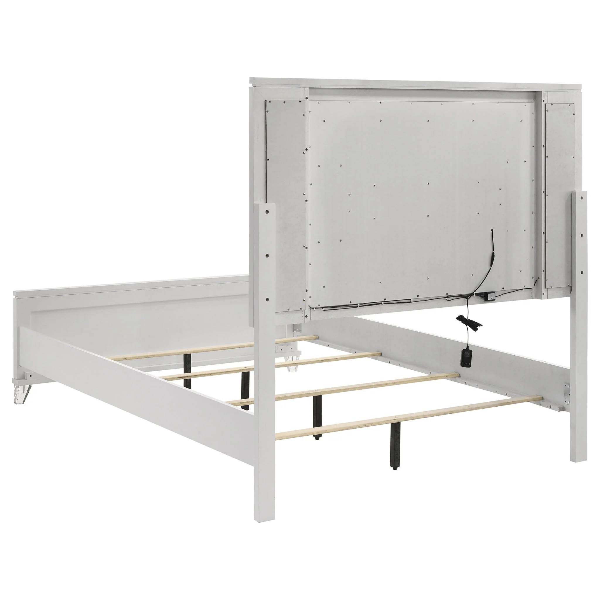 Marmore 5-piece Queen Bedroom Set White - Image 4