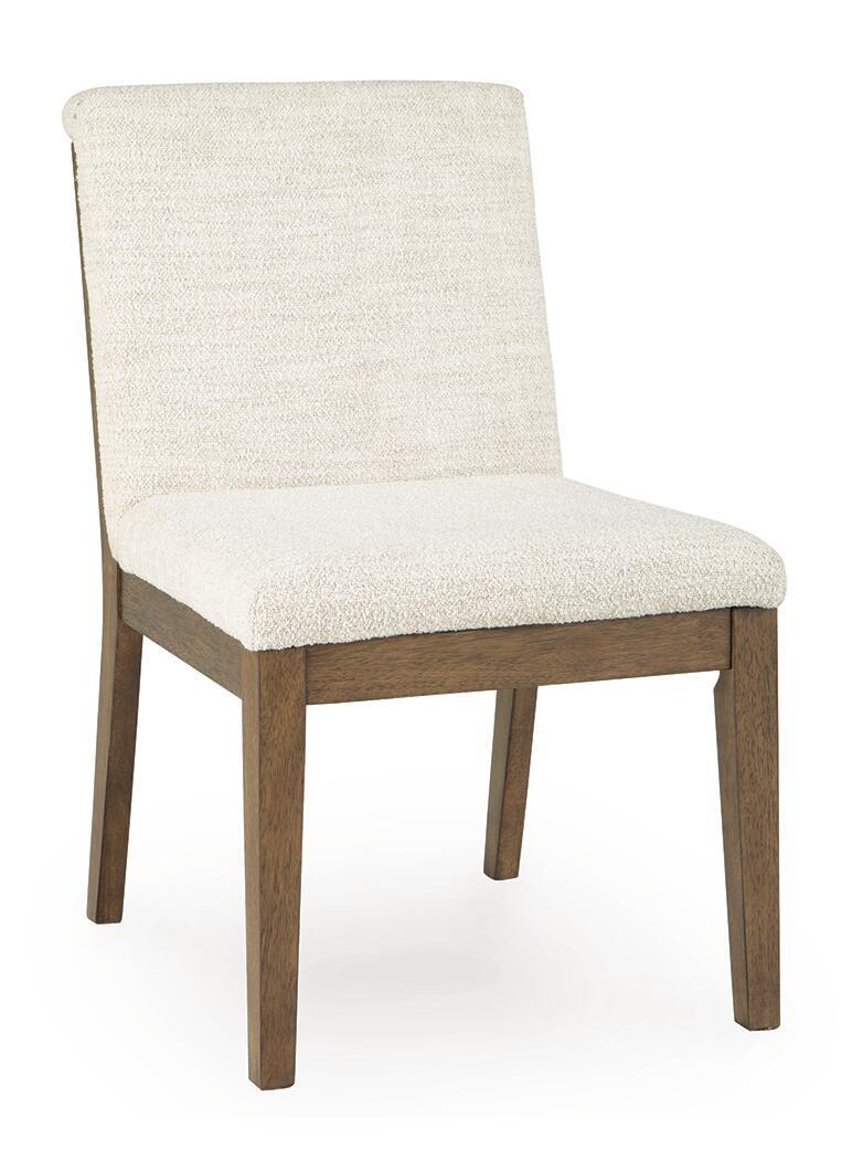 Marxmore - Dining Upholstered Side Chair (Set of 2) - Beige / Brown - Image 4