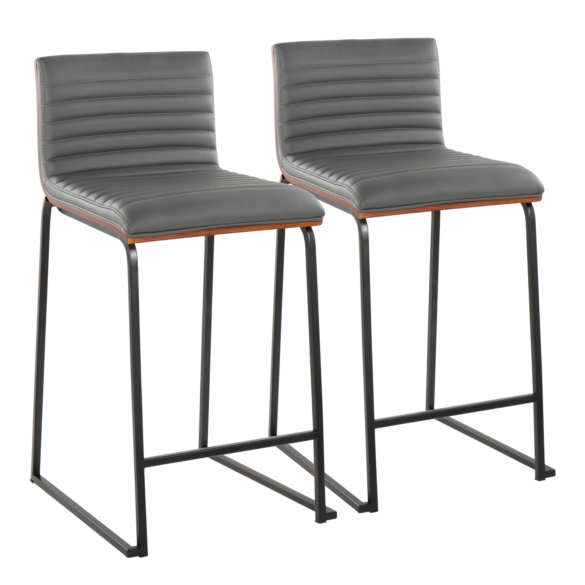 Mason Mara - Contemporary Fixed Height Quality Counter Stool (Set of 2) - Image 2