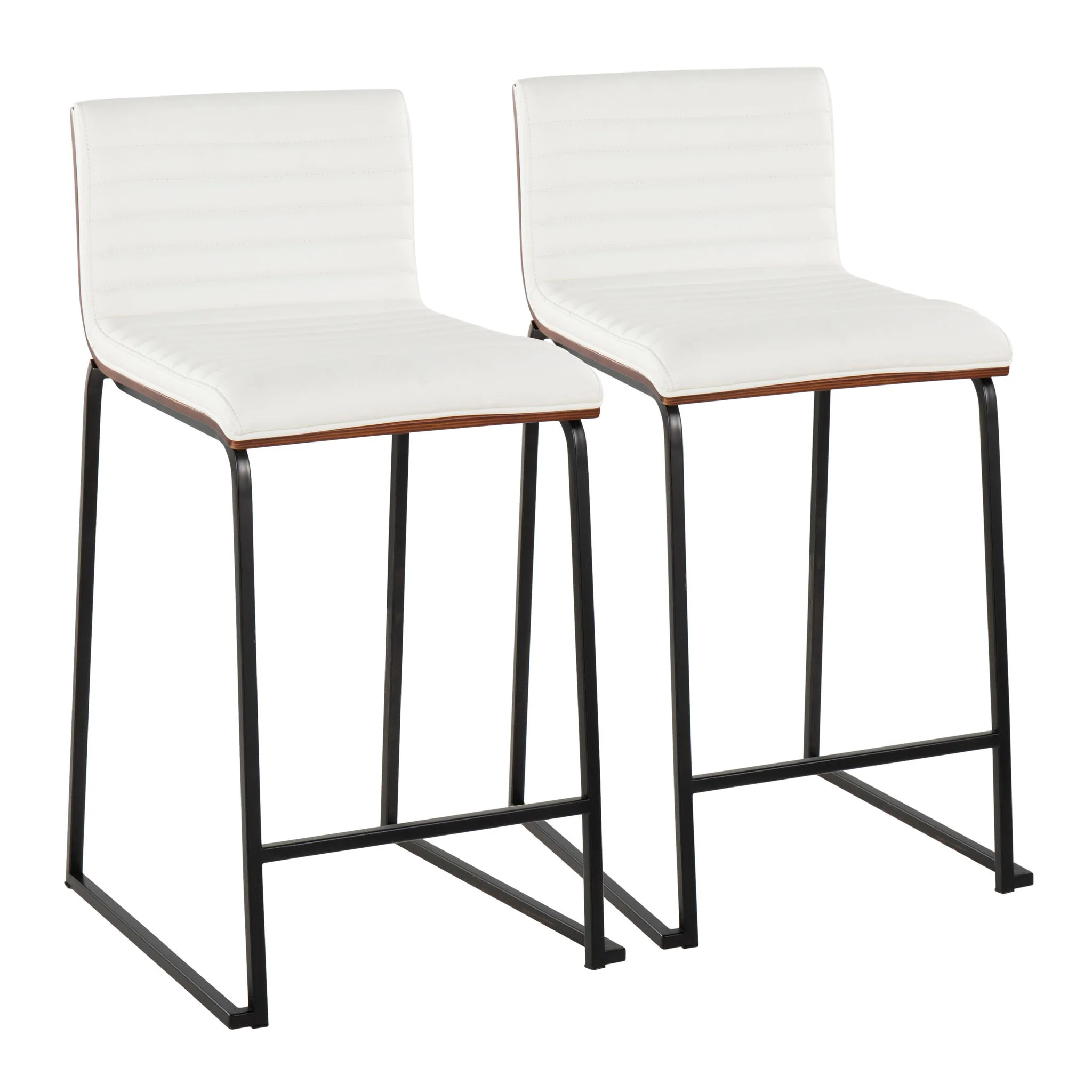 Mason Mara - Contemporary Fixed Height Quality Counter Stool (Set of 2) - Image 3
