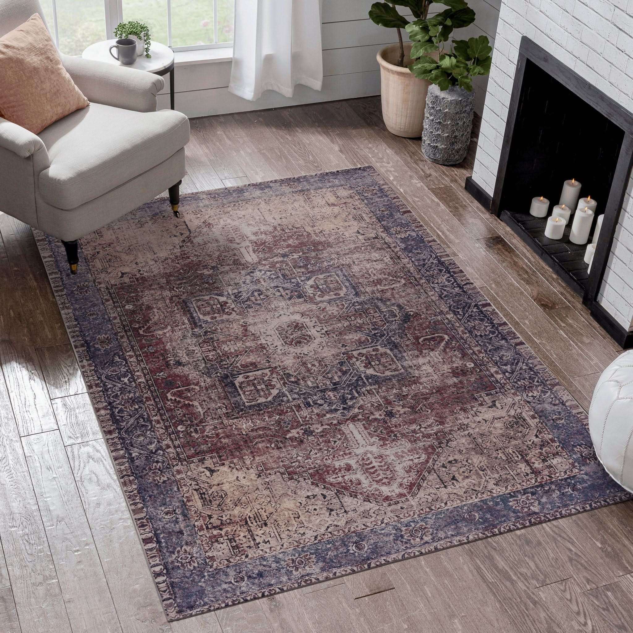Maval - Unique Washable Area Rug - Image 4