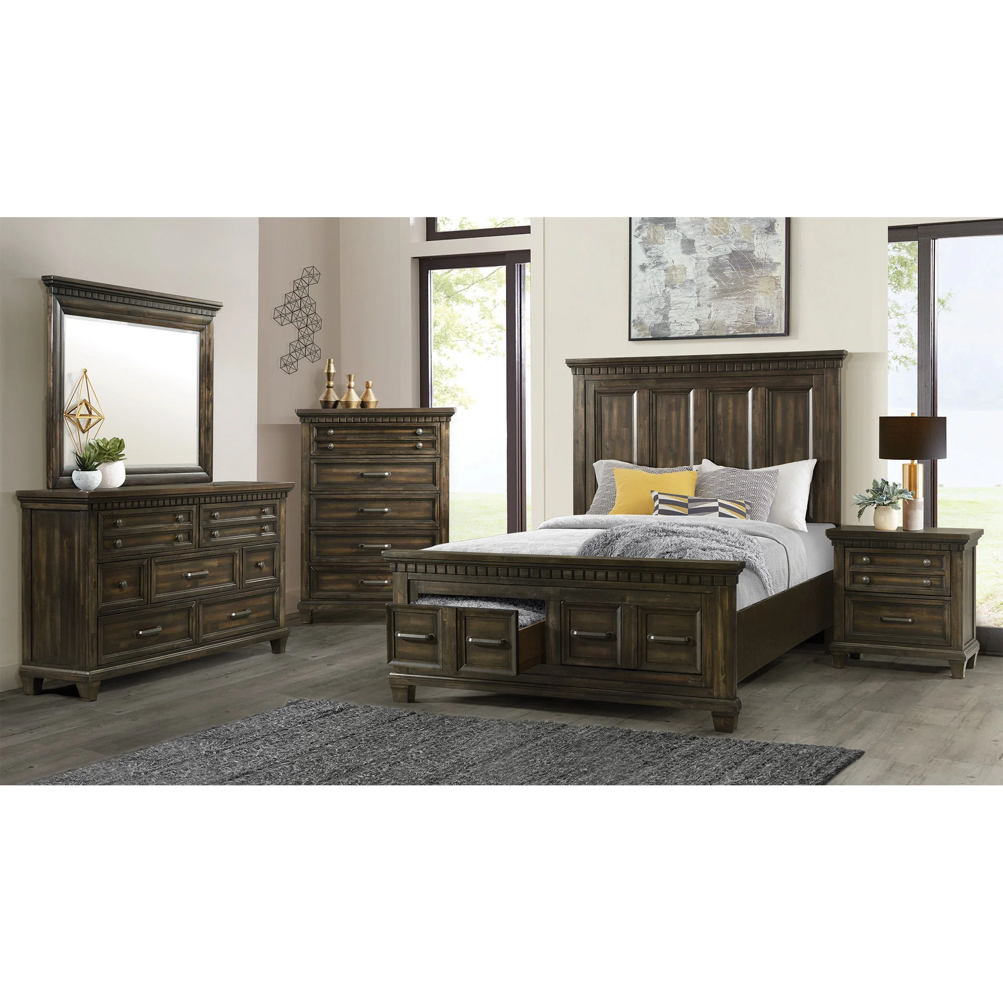 Mccoy - 2 Drawer Nightstand With USB - Image 6