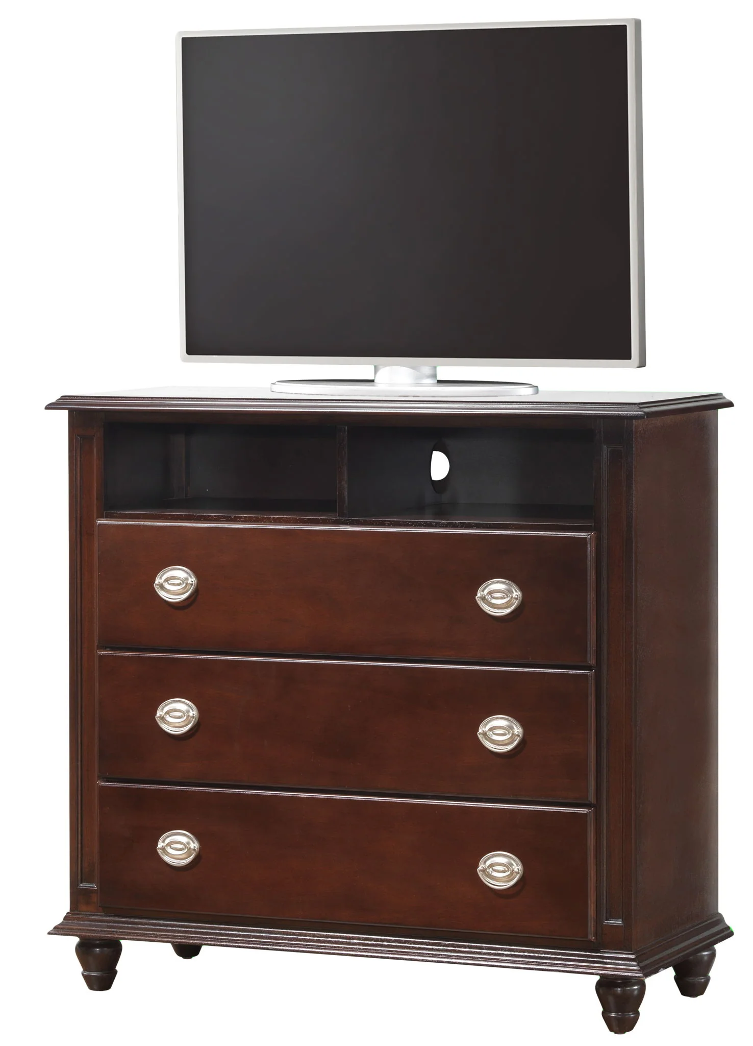 Media Storage Chest - Cappuccino - Image 3