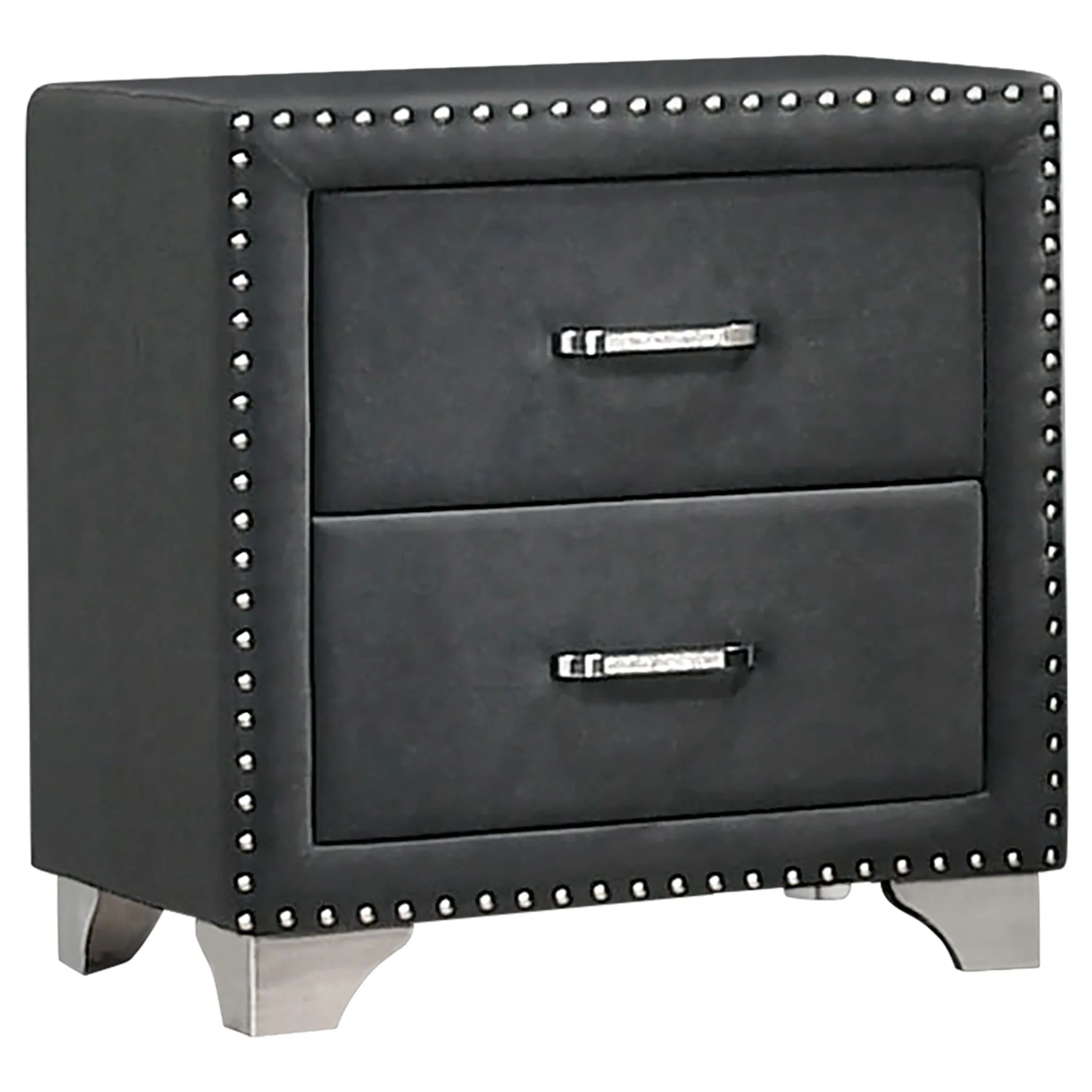 Melody 4-piece California King Bedroom Set Grey - Image 4