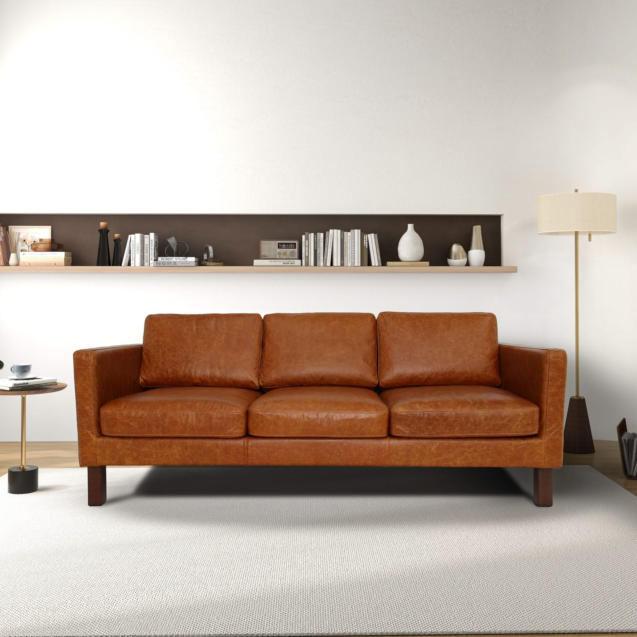 Memphis - Waxy Sofa - Cognac - Image 4