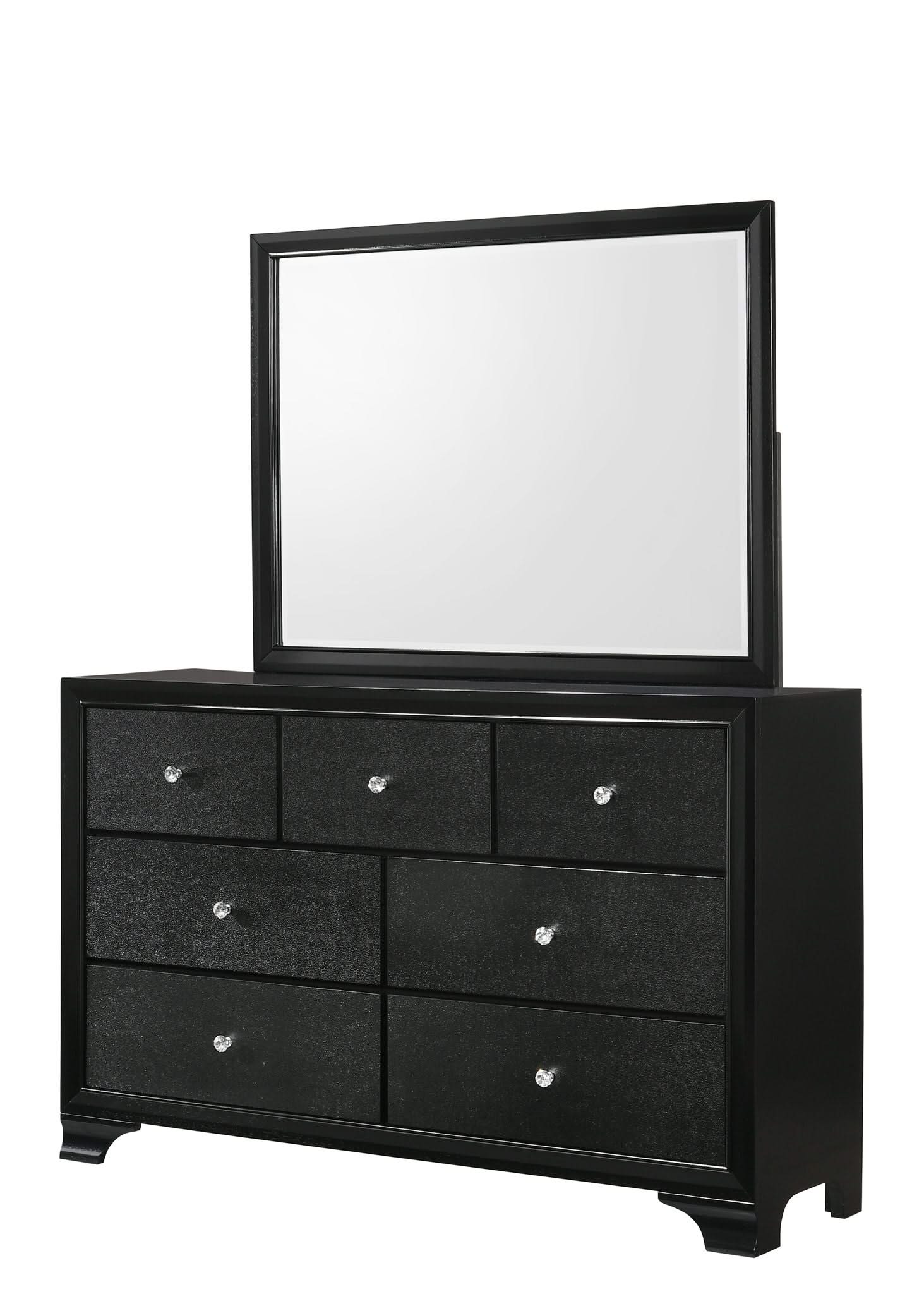 Micah - Twin 4 Piece Bedroom Set - Black - Image 3