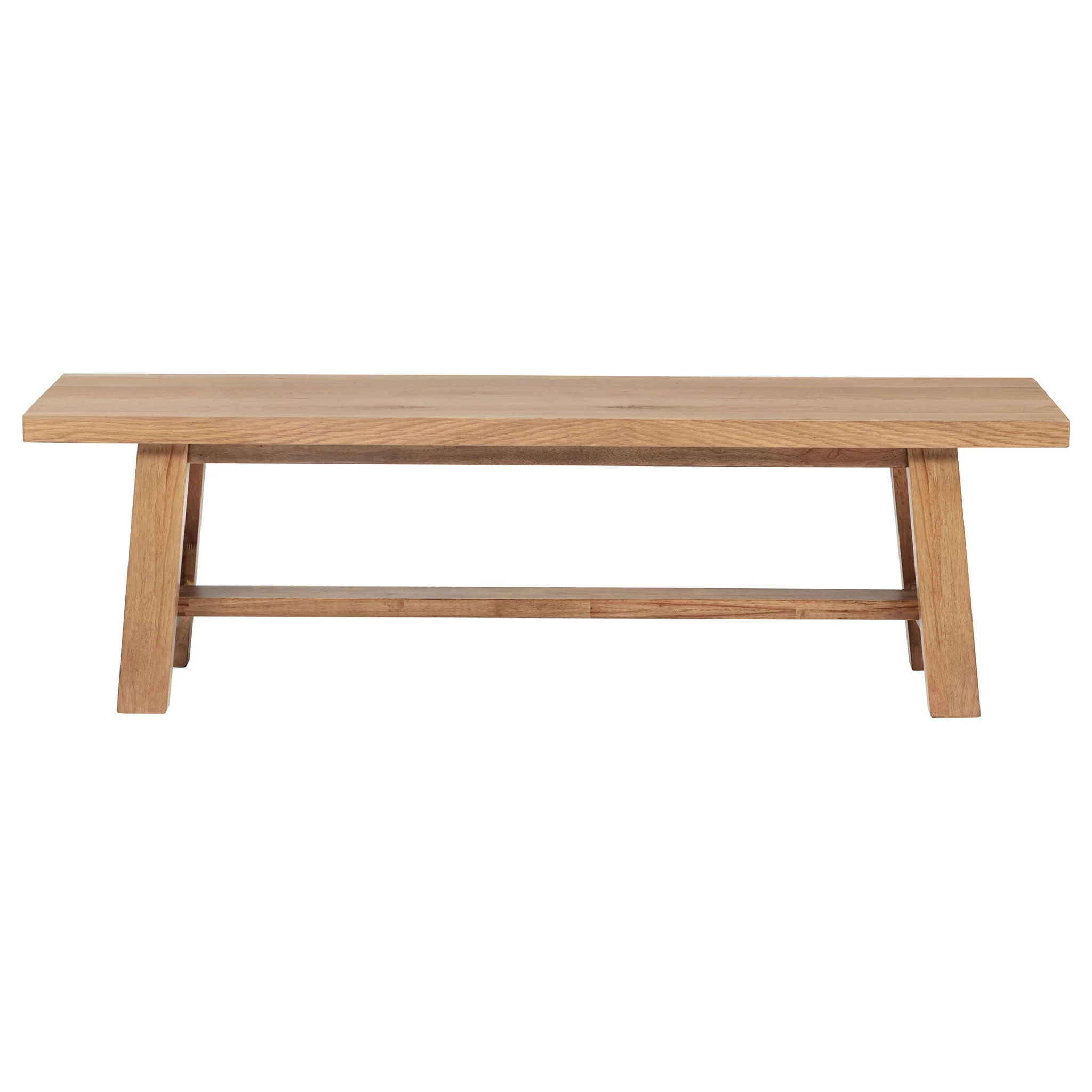 Middleton 60-inch Wood Backless Dining Bench Natural Brown - Image 2