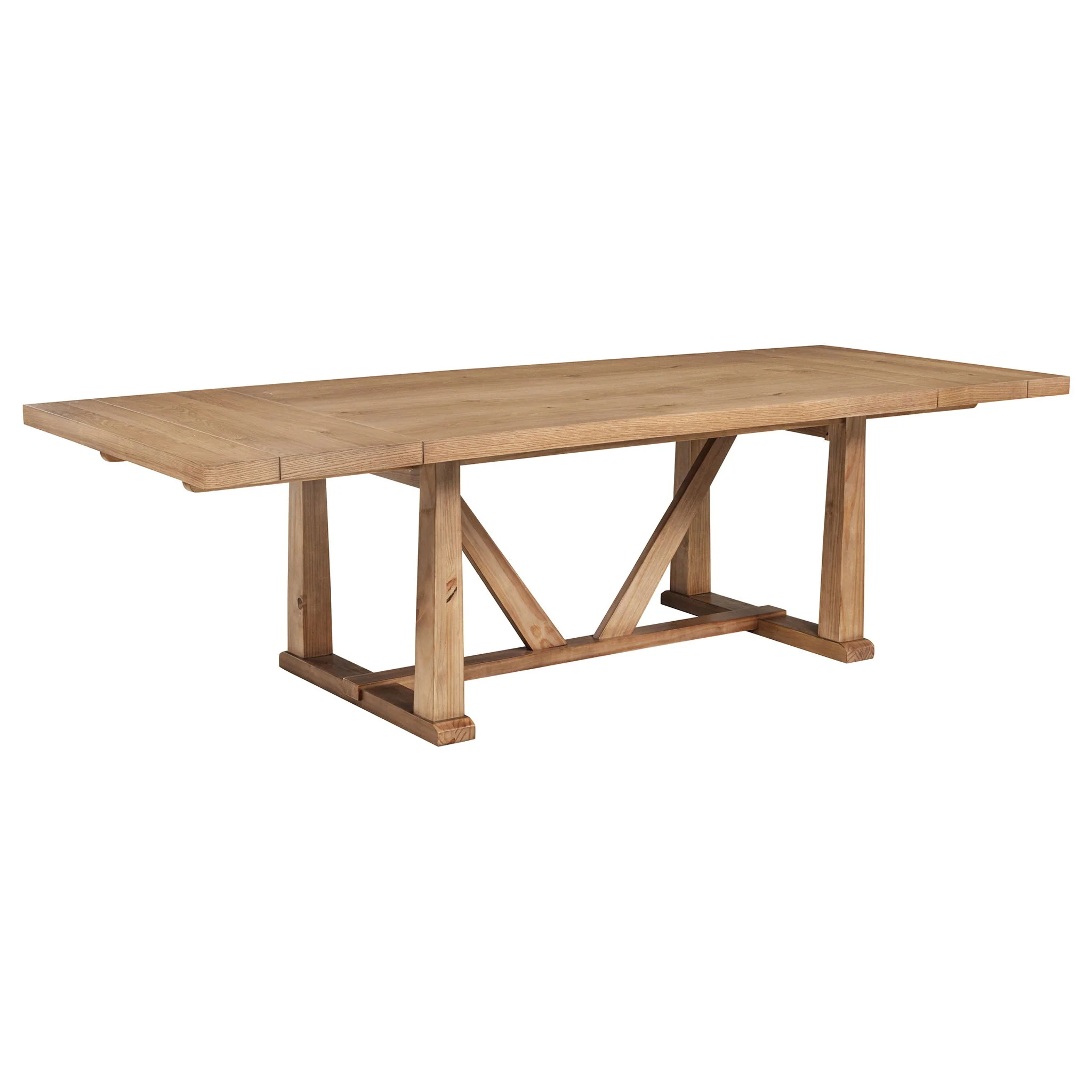 Middleton 9-piece Extension Leaf Dining Set Natural Brown - Image 2