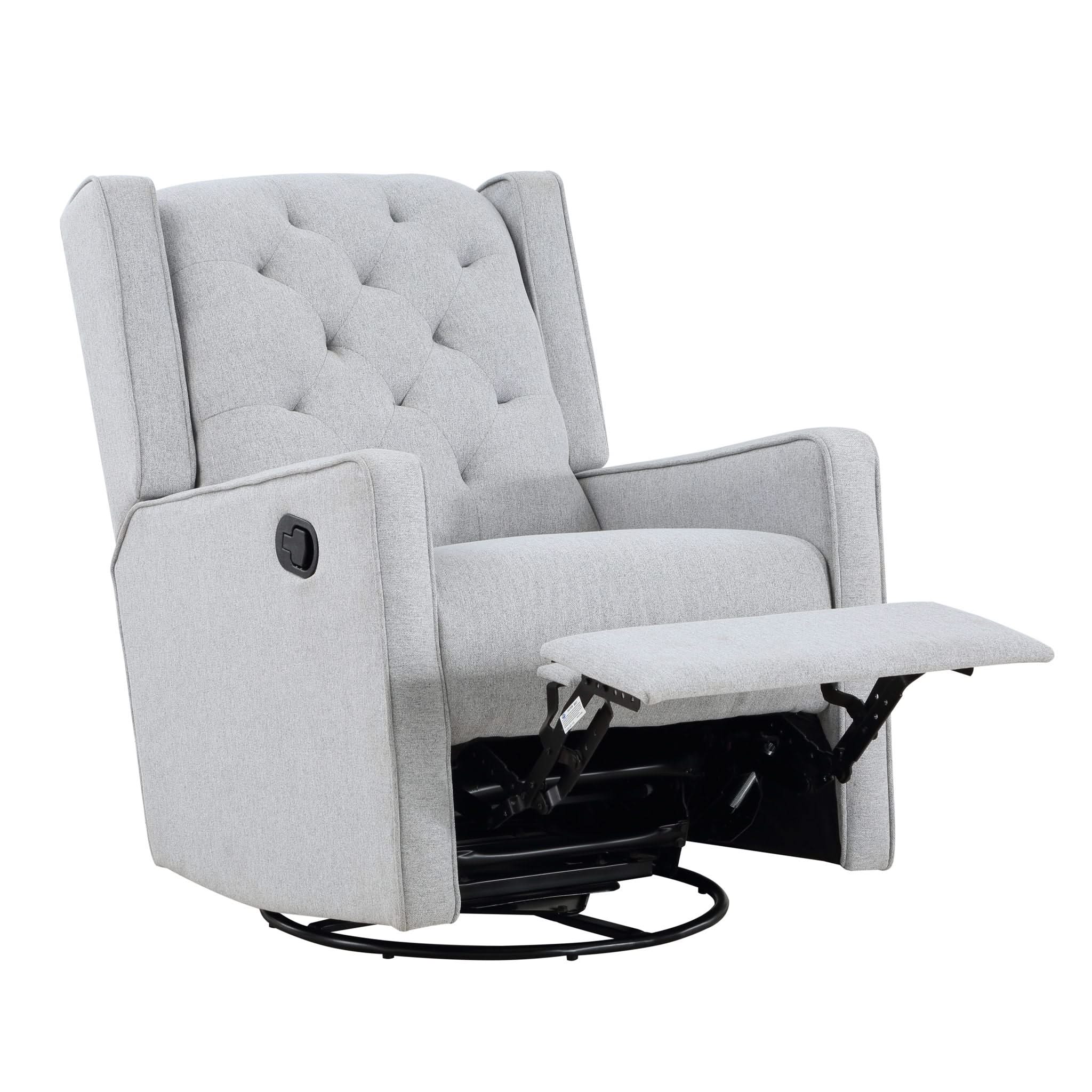 Milah - Gliding Swivel Recliner Tufted - Image 3