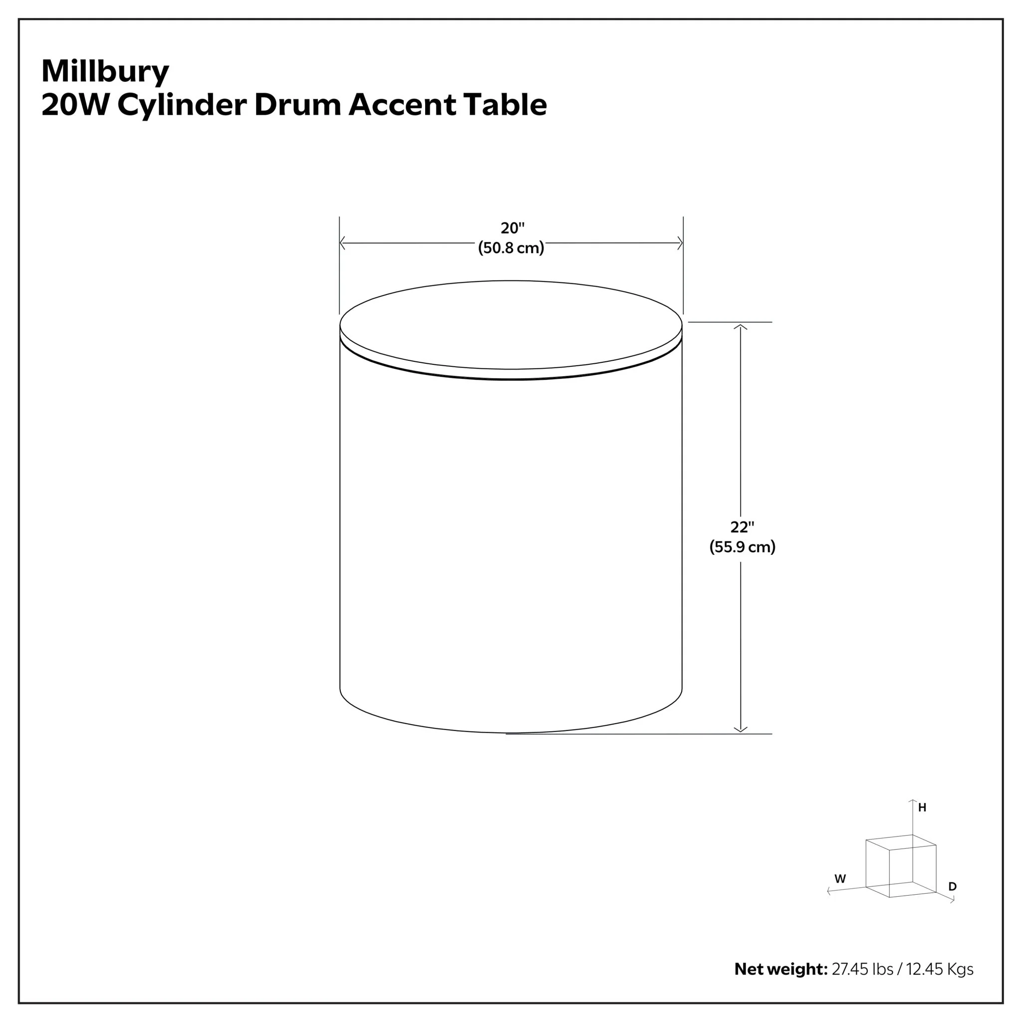 Millbury - Side Table - Image 5
