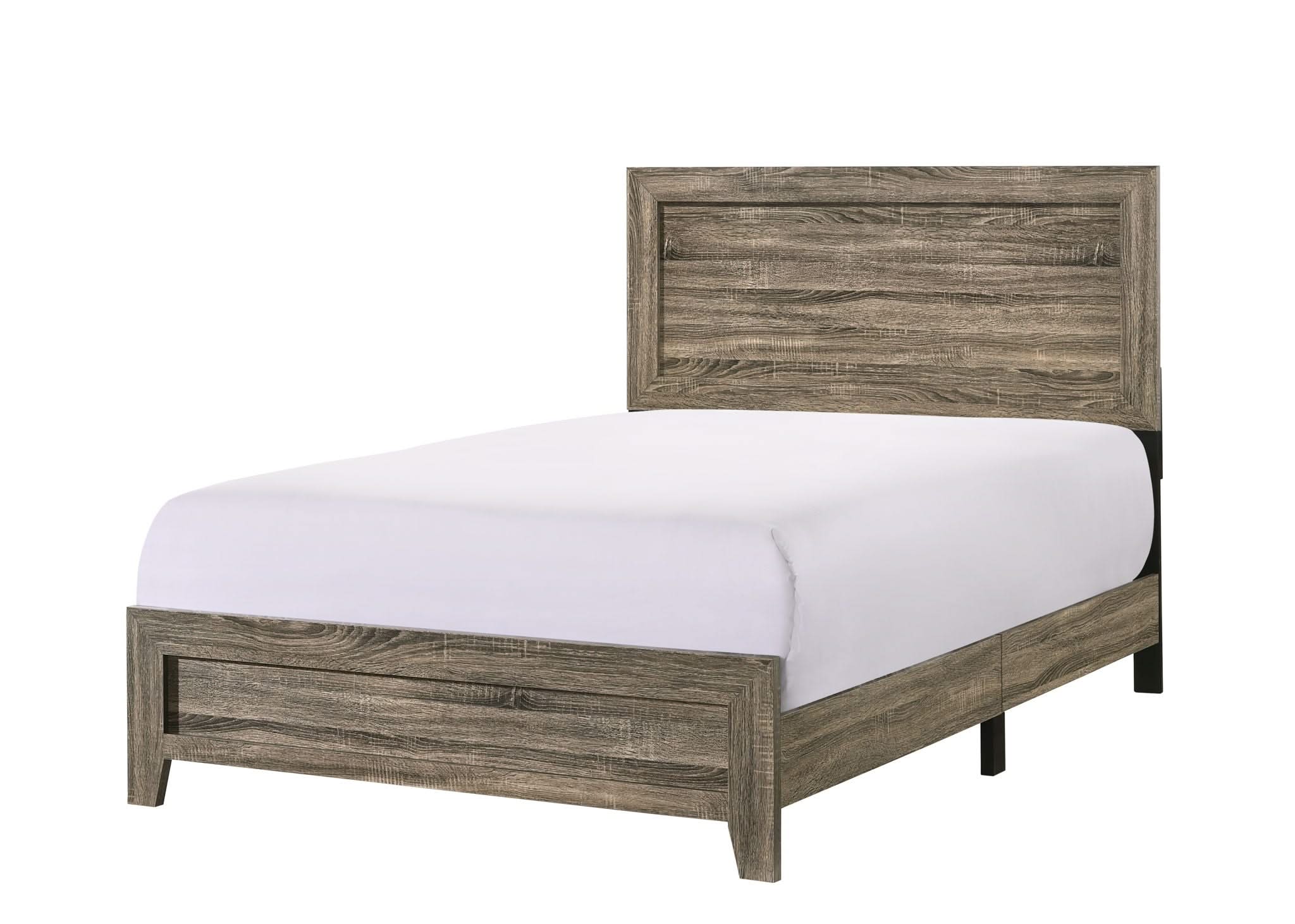 Millie - Full 5 Piece Bedroom Set - Warm Gray - Image 3