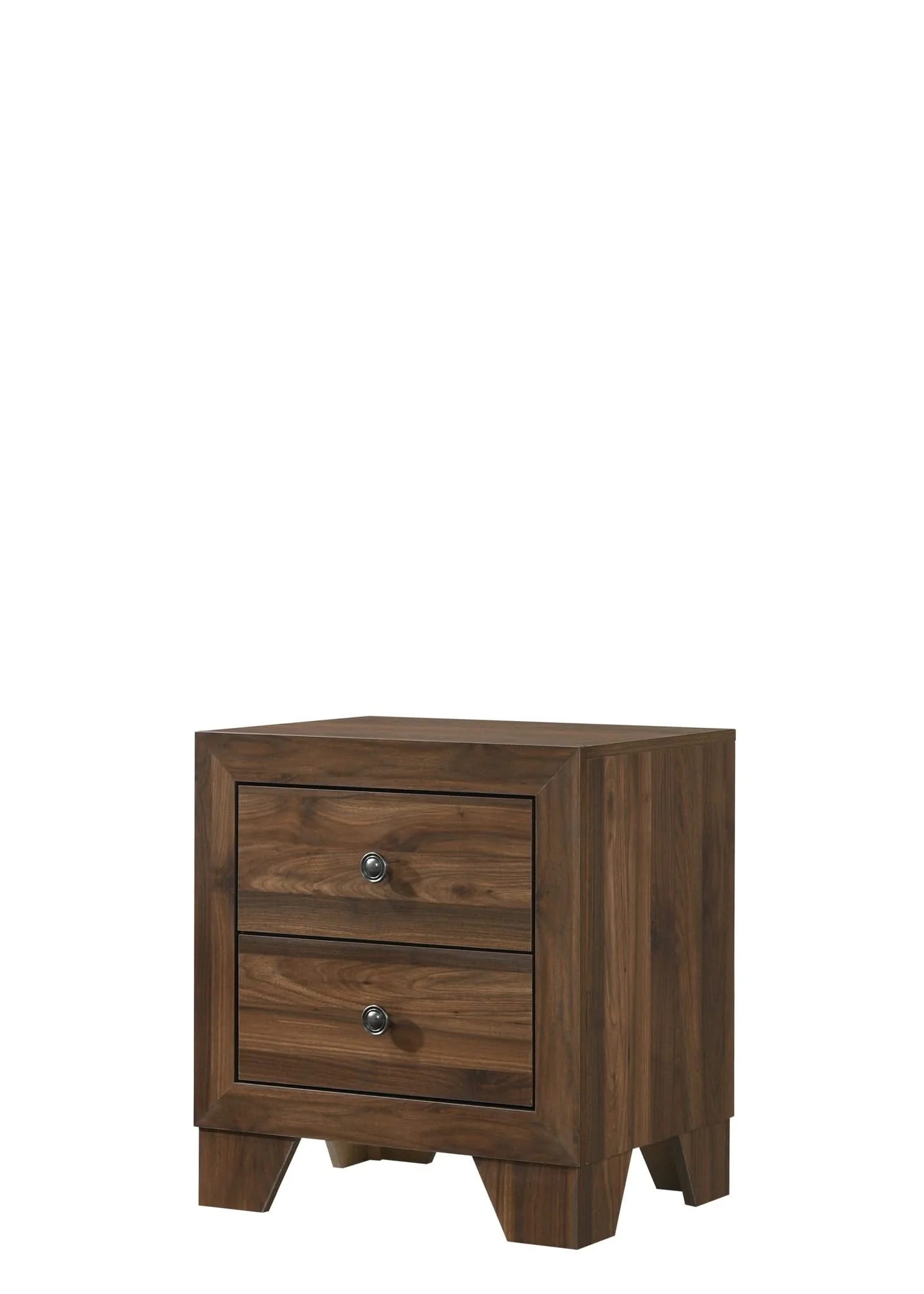 Millie - Queen 5 Piece Upholstered Bedroom Set - Brown Cherry - Image 4