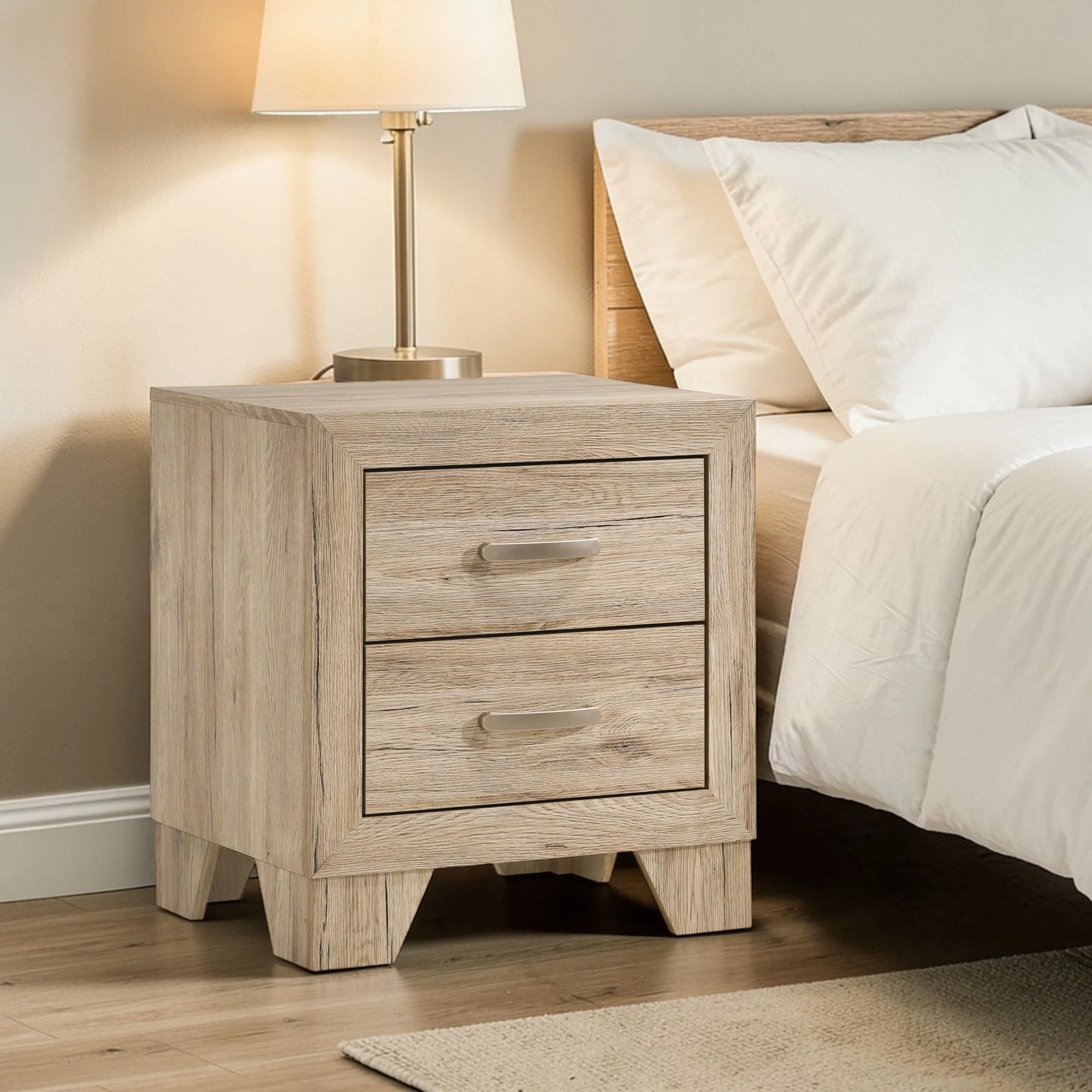 Miquell - Elegant Design Nightstand - Image 3