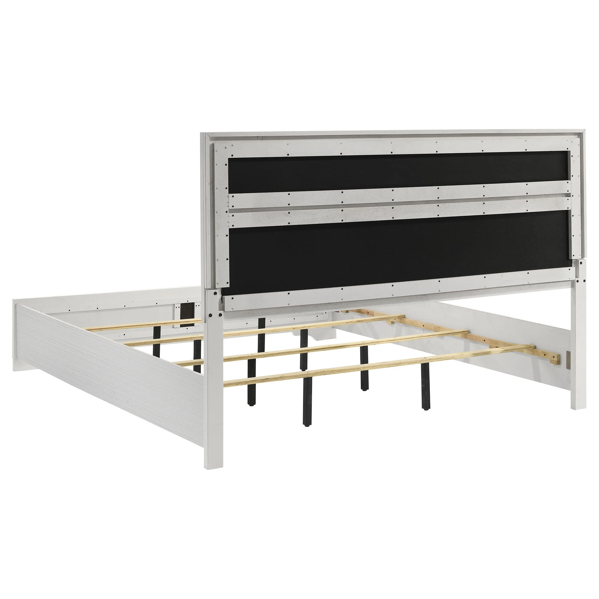 Miranda 4-piece Eastern King Bedroom Set White - Image 4