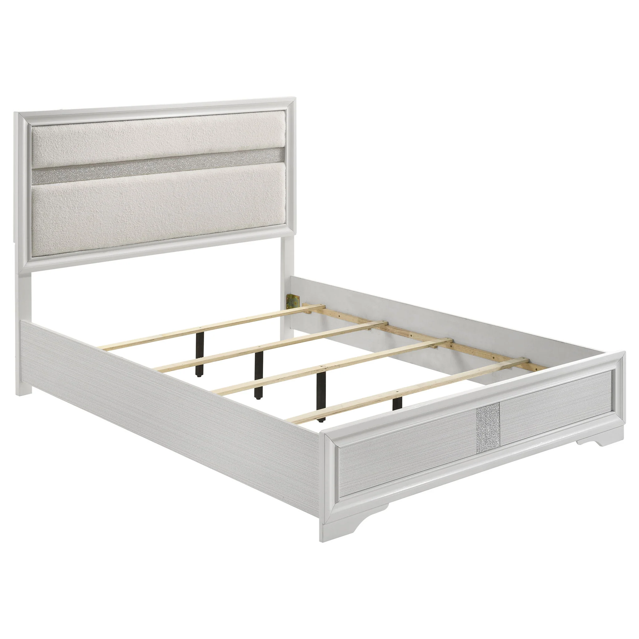 Miranda 5-piece Queen Bedroom Set White - Image 3