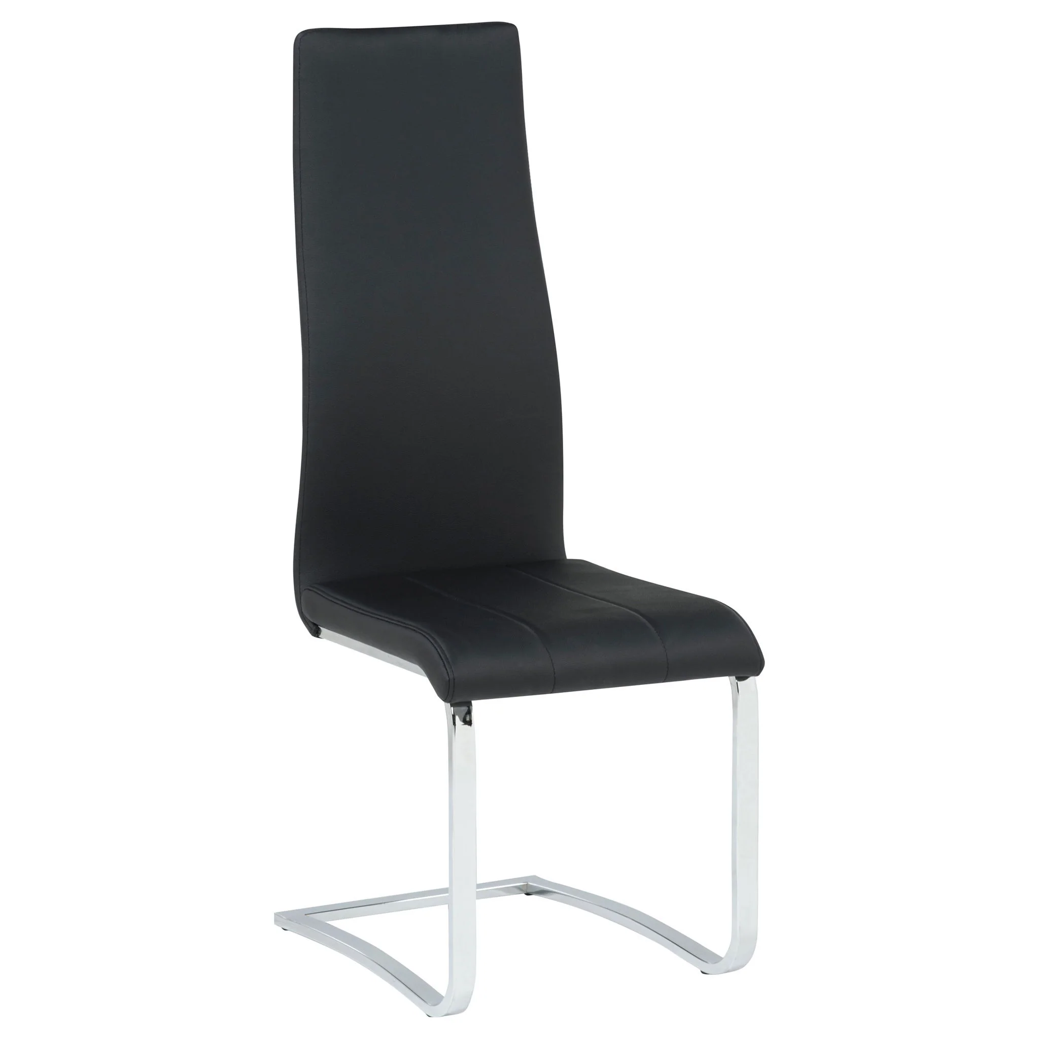 Montclair Upholstered Dining Side Chair Black (Set of 4) - Image 3