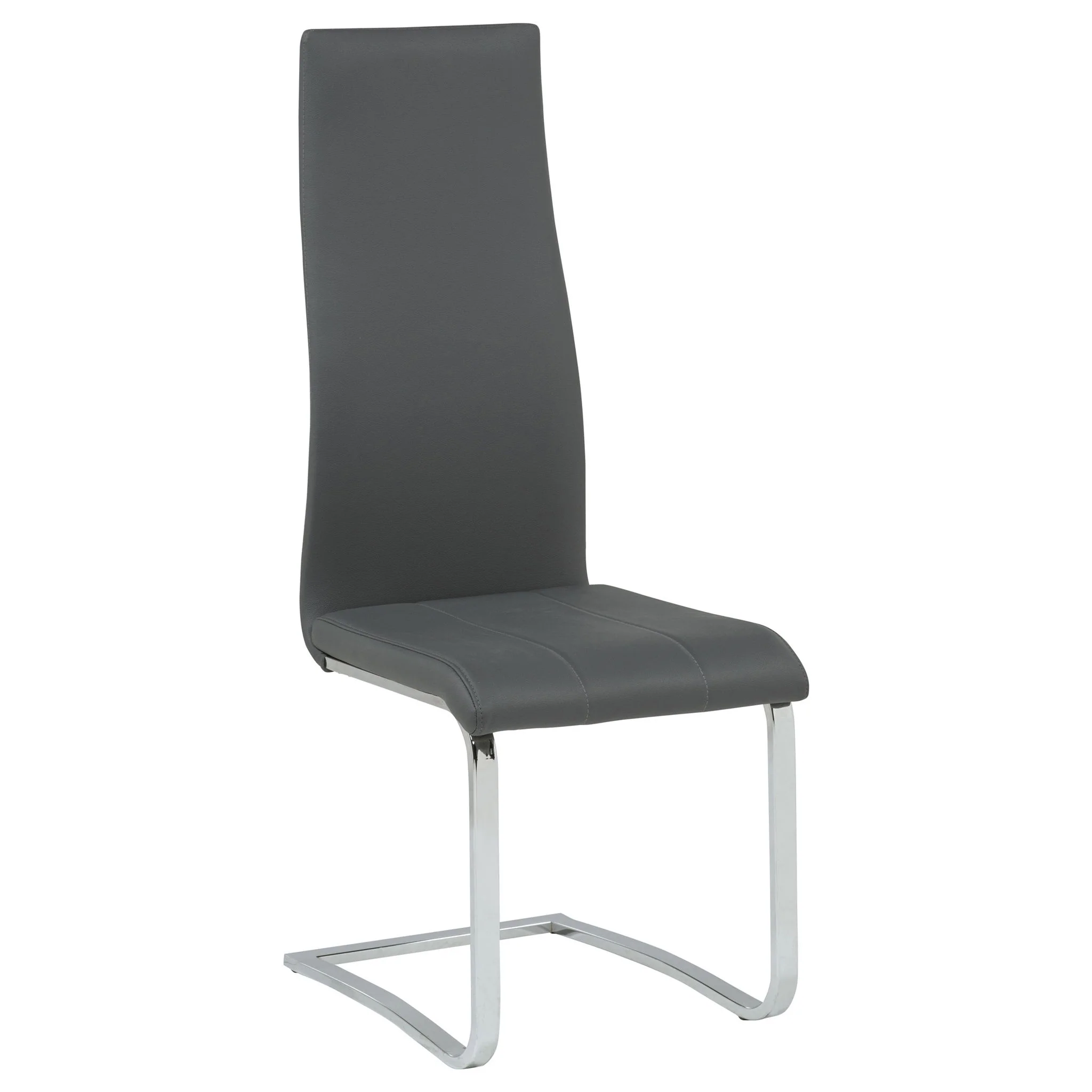 Montclair Upholstered Dining Side Chair Grey (Set of 4) - Image 4