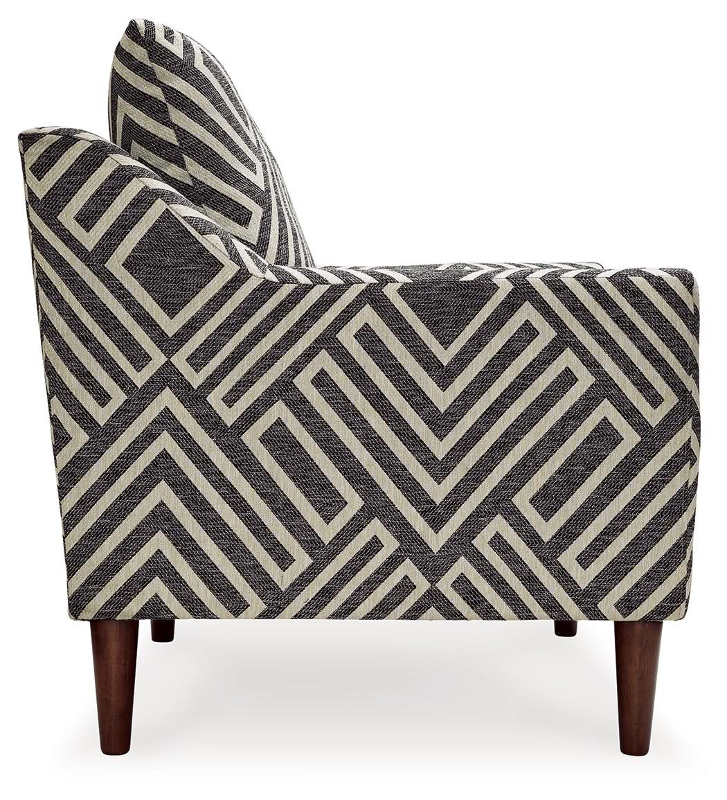 Morrilton Next-Gen Nuvella - Accent Chair - Natural / Charcoal - Image 3