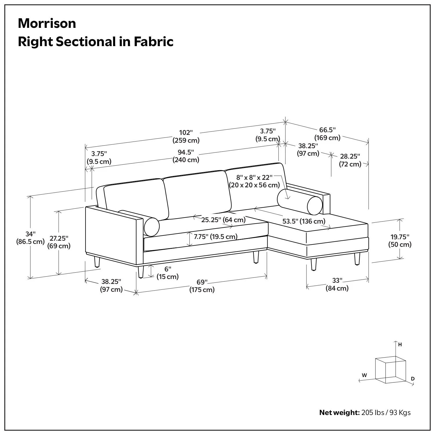 Morrison - Upholstered Sectional Sofa - Image 28