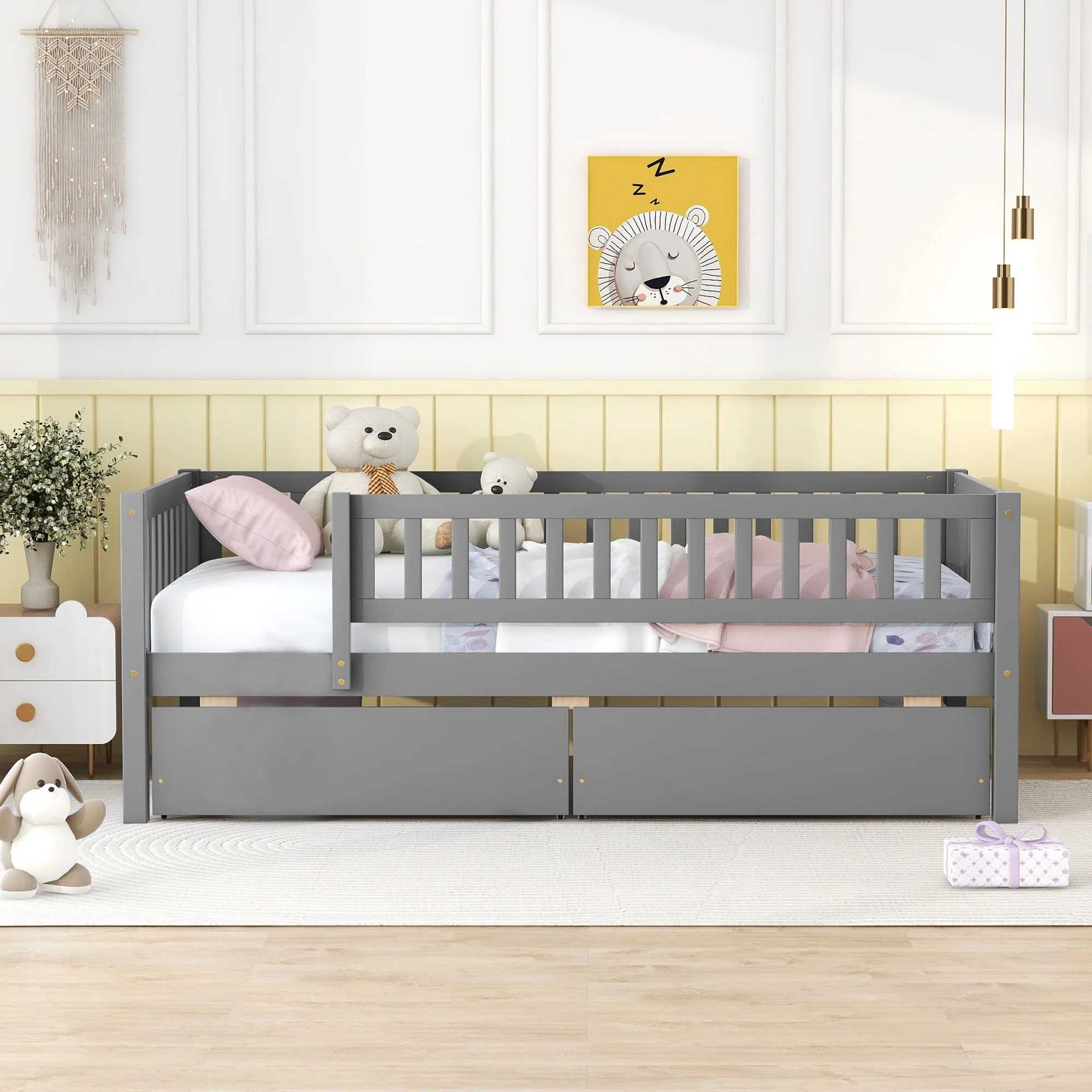 Multifunctional Wooden Daybed Bed - Image 14