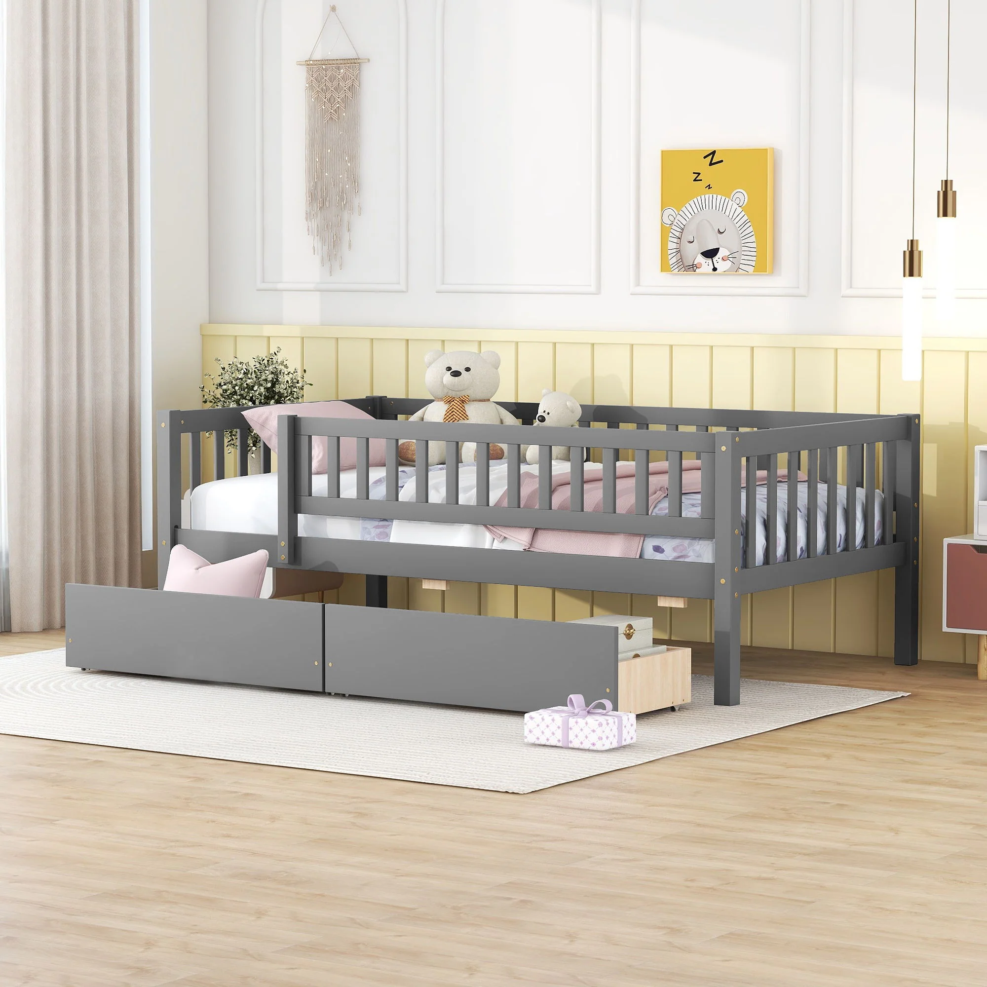 Multifunctional Wooden Daybed Bed - Image 2